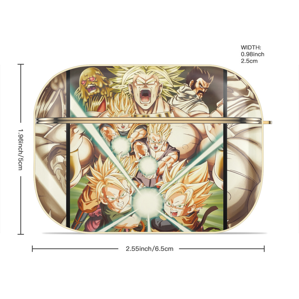 ドラゴンボール DRAGON BALL 【AirPods Pro用】ハードシェル保護ケース｜耐衝撃・防指紋・カラビナ付き商品仕様