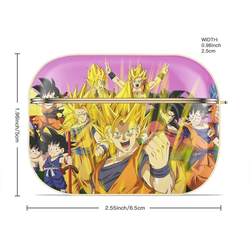 ドラゴンボール DRAGON BALL 【AirPods Pro用】ハードシェル保護ケース｜耐衝撃・防指紋・カラビナ付き商品仕様