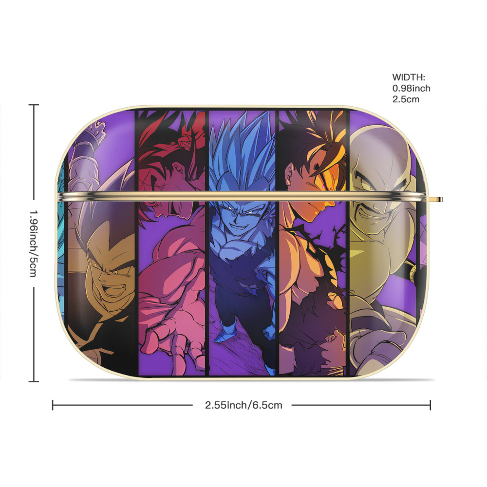ドラゴンボール DRAGON BALL 【AirPods Pro用】ハードシェル保護ケース｜耐衝撃・防指紋・カラビナ付き商品仕様