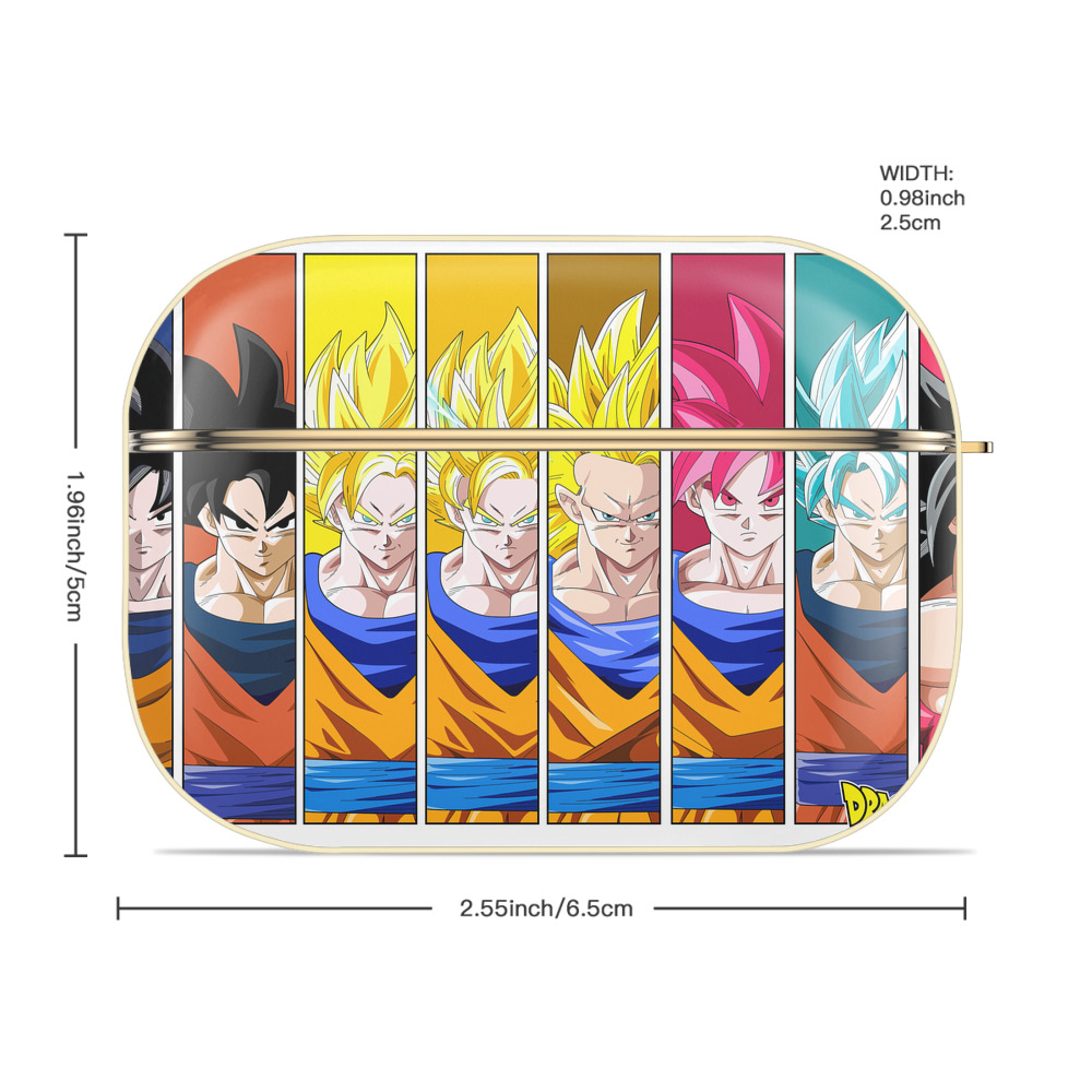 ドラゴンボール DRAGON BALL 【AirPods Pro用】ハードシェル保護ケース｜耐衝撃・防指紋・カラビナ付き商品仕様