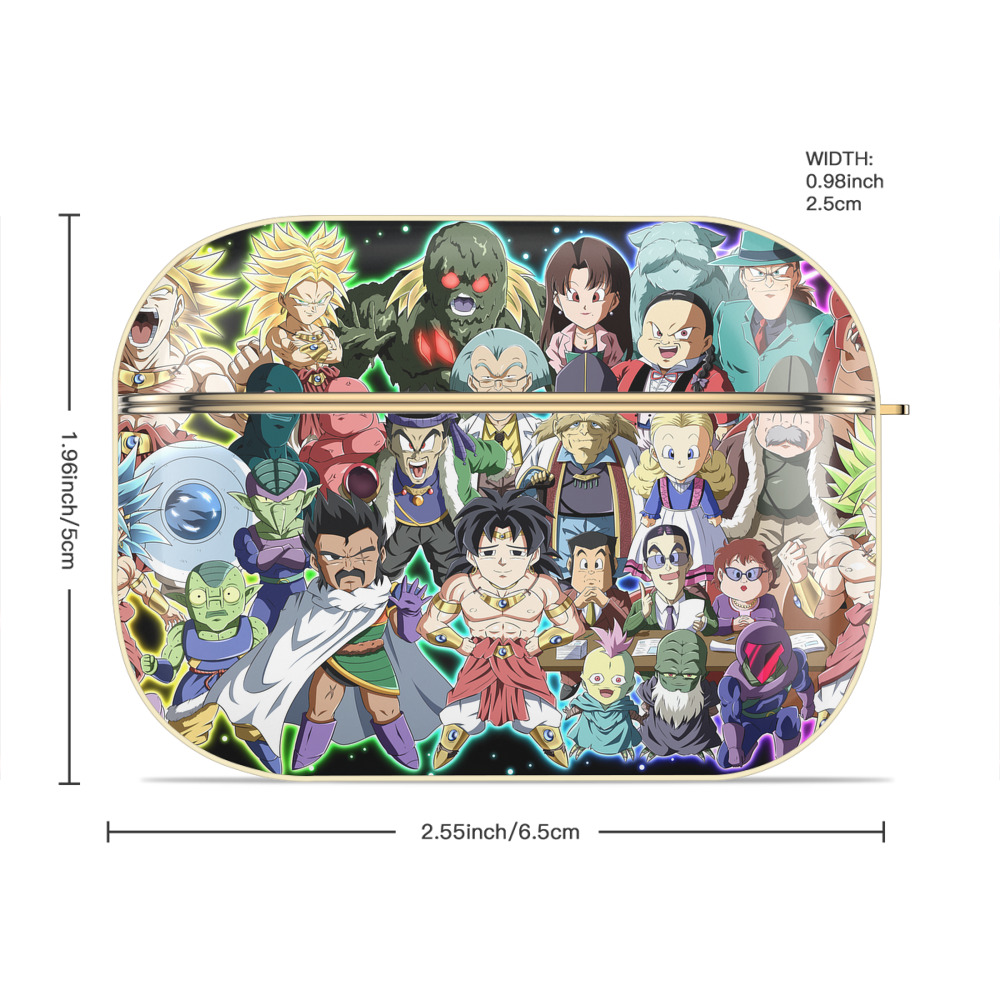 ドラゴンボール DRAGON BALL 【AirPods Pro用】ハードシェル保護ケース｜耐衝撃・防指紋・カラビナ付き商品仕様