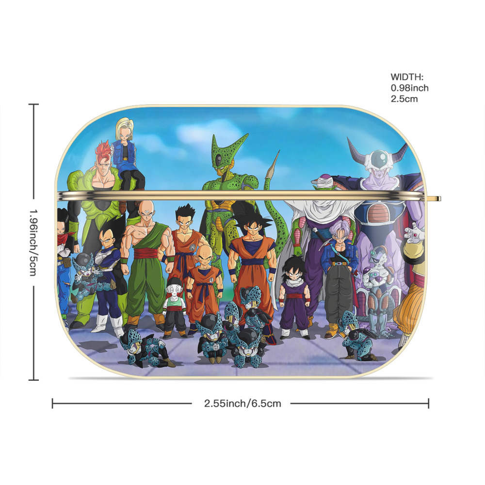 ドラゴンボール DRAGON BALL 【AirPods Pro用】ハードシェル保護ケース｜耐衝撃・防指紋・カラビナ付き商品仕様