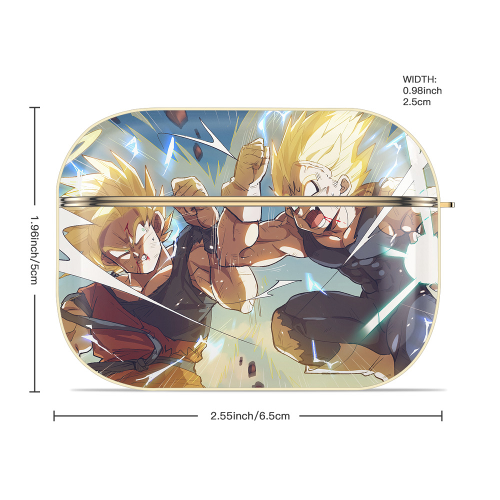 ドラゴンボール DRAGON BALL 【AirPods Pro用】ハードシェル保護ケース｜耐衝撃・防指紋・カラビナ付き商品仕様