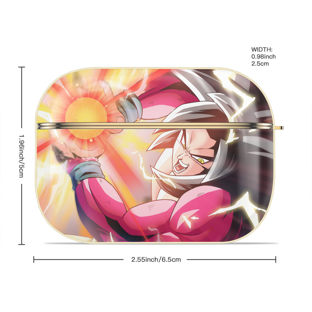 ドラゴンボール DRAGON BALL 【AirPods Pro用】ハードシェル保護ケース｜耐衝撃・防指紋・カラビナ付き商品仕様