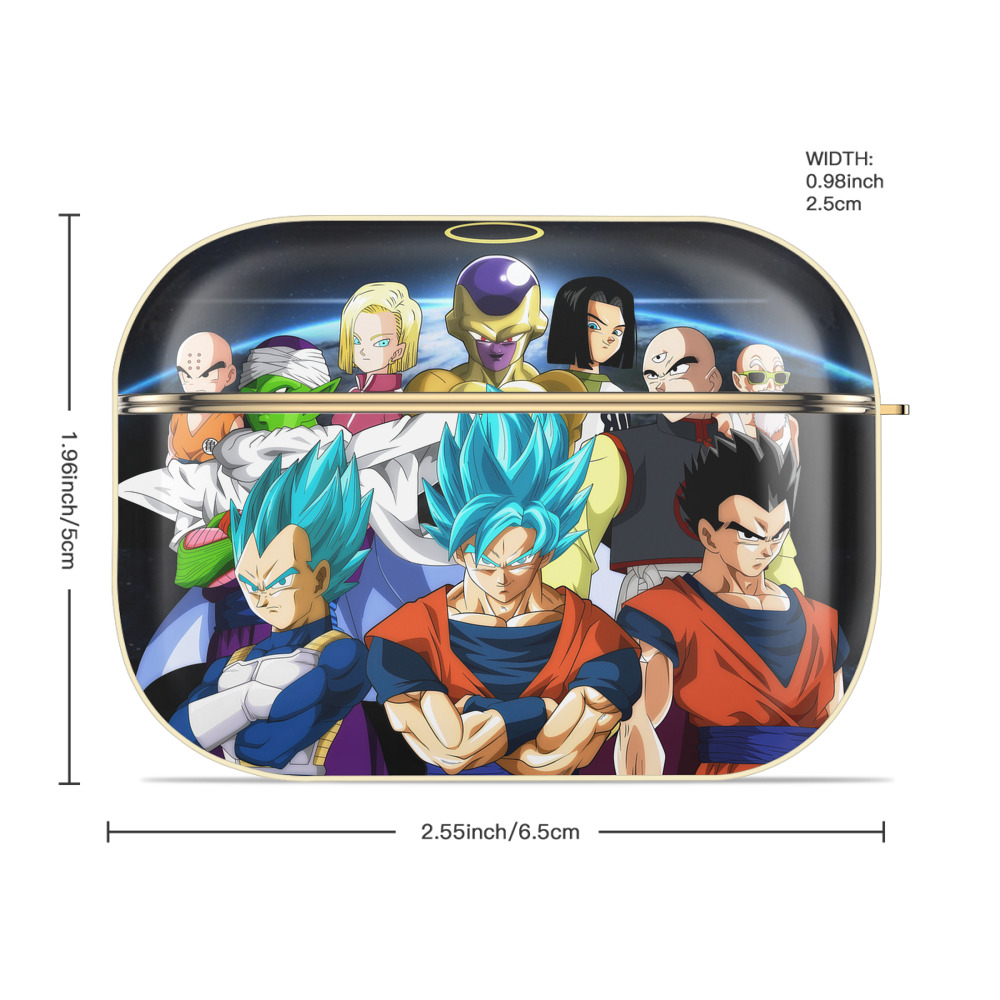 ドラゴンボール DRAGON BALL 【AirPods Pro用】ハードシェル保護ケース｜耐衝撃・防指紋・カラビナ付き商品仕様