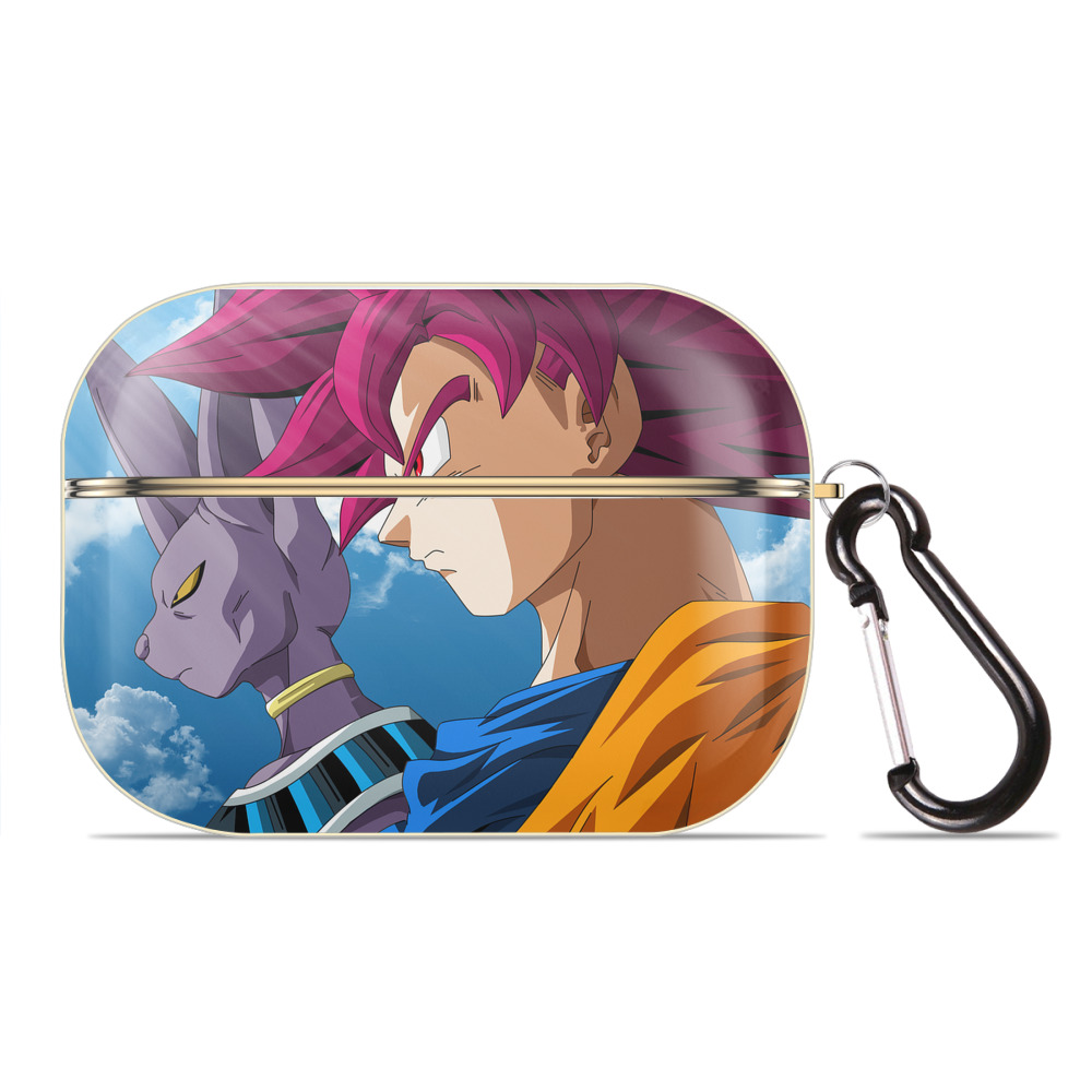 （画像用） ドラゴンボール DRAGON BALL 【AirPods Pro用】ハードシェル保護ケース｜耐衝撃・防指紋・カラビナ付き商品仕様