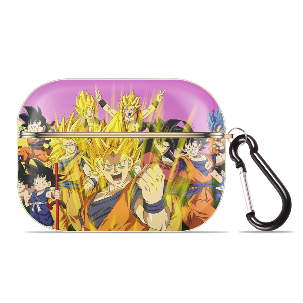 （画像用） ドラゴンボール DRAGON BALL 【AirPods Pro用】ハードシェル保護ケース｜耐衝撃・防指紋・カラビナ付き商品仕様