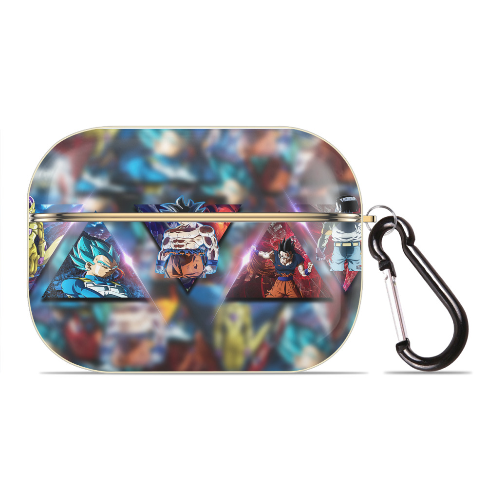 （画像用） ドラゴンボール DRAGON BALL 【AirPods Pro用】ハードシェル保護ケース｜耐衝撃・防指紋・カラビナ付き商品仕様