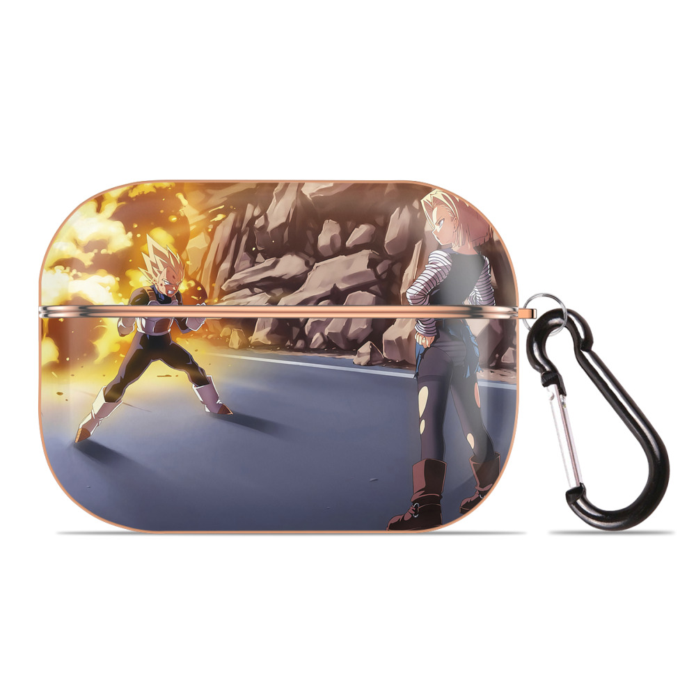 （画像用） ドラゴンボール DRAGON BALL 【AirPods Pro用】ハードシェル保護ケース｜耐衝撃・防指紋・カラビナ付き商品仕様