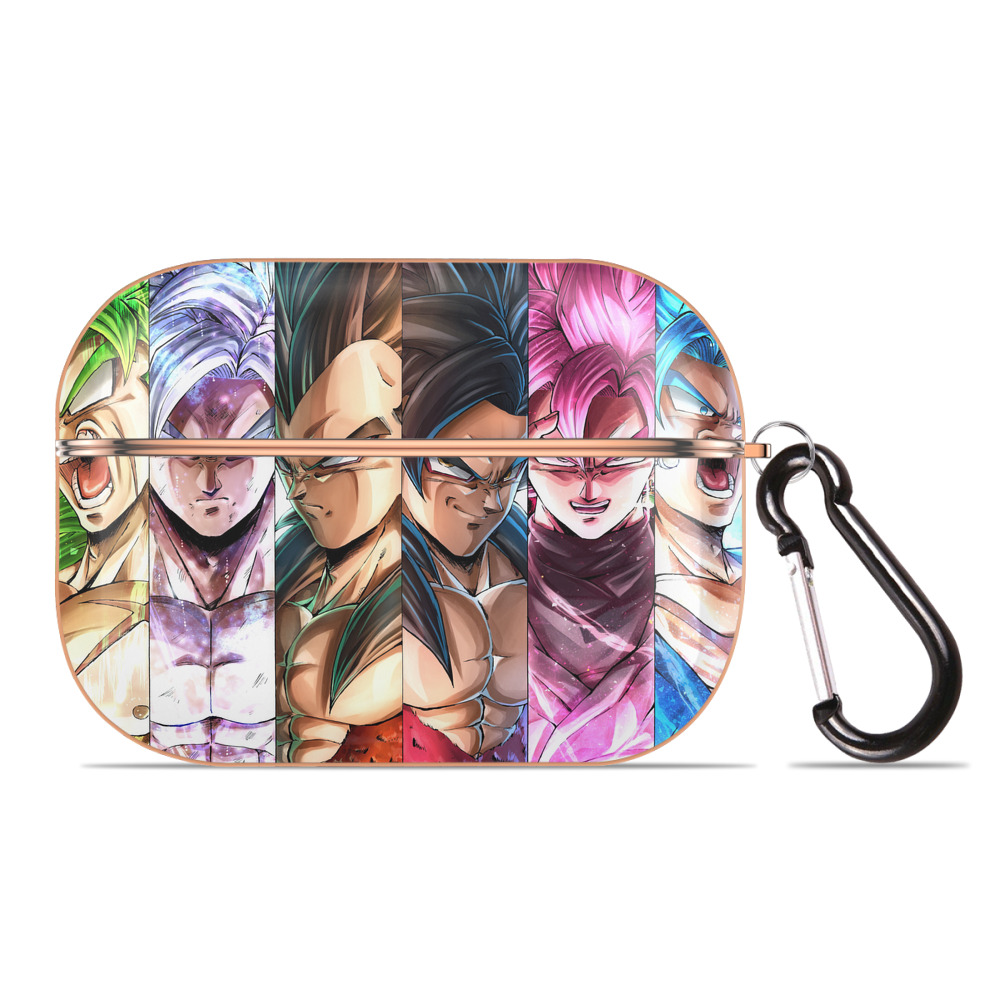 （画像用） ドラゴンボール DRAGON BALL 【AirPods Pro用】ハードシェル保護ケース｜耐衝撃・防指紋・カラビナ付き商品仕様