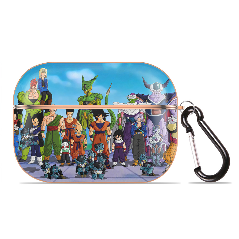 （画像用） ドラゴンボール DRAGON BALL 【AirPods Pro用】ハードシェル保護ケース｜耐衝撃・防指紋・カラビナ付き商品仕様