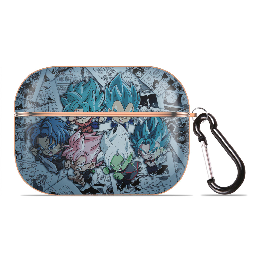 （画像用） ドラゴンボール DRAGON BALL 【AirPods Pro用】ハードシェル保護ケース｜耐衝撃・防指紋・カラビナ付き商品仕様