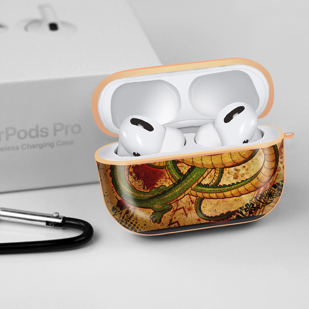 ドラゴンボール DRAGON BALL 【AirPods Pro用】ハードシェル保護ケース｜耐衝撃・防指紋・カラビナ付き商品仕様