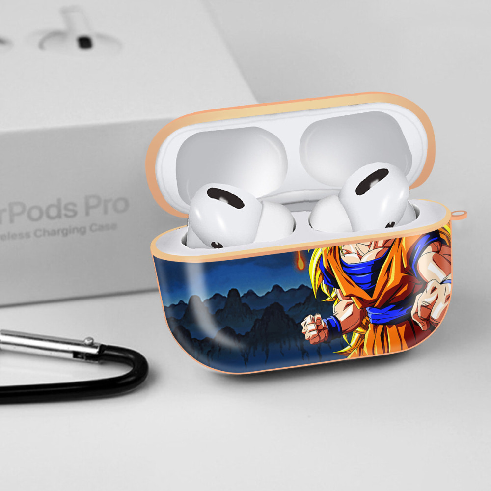 ドラゴンボール DRAGON BALL 【AirPods Pro用】ハードシェル保護ケース｜耐衝撃・防指紋・カラビナ付き商品仕様