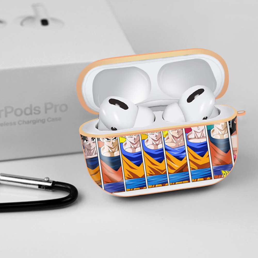 ドラゴンボール DRAGON BALL 【AirPods Pro用】ハードシェル保護ケース｜耐衝撃・防指紋・カラビナ付き商品仕様