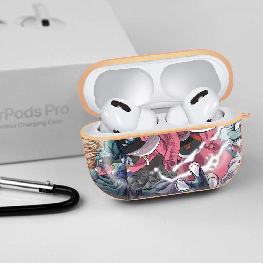 ドラゴンボール DRAGON BALL 【AirPods Pro用】ハードシェル保護ケース｜耐衝撃・防指紋・カラビナ付き商品仕様