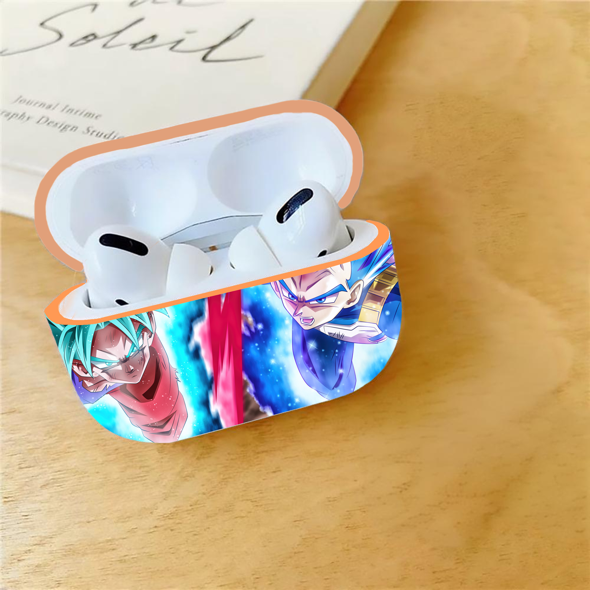 ドラゴンボール DRAGON BALL 【AirPods Pro用】ハードシェル保護ケース｜耐衝撃・防指紋・カラビナ付き商品仕様