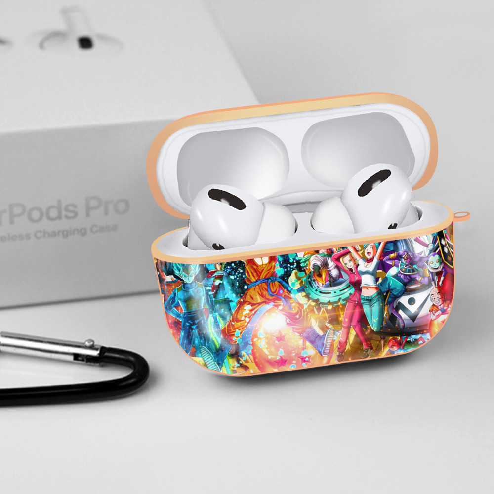 ドラゴンボール DRAGON BALL 【AirPods Pro用】ハードシェル保護ケース｜耐衝撃・防指紋・カラビナ付き商品仕様