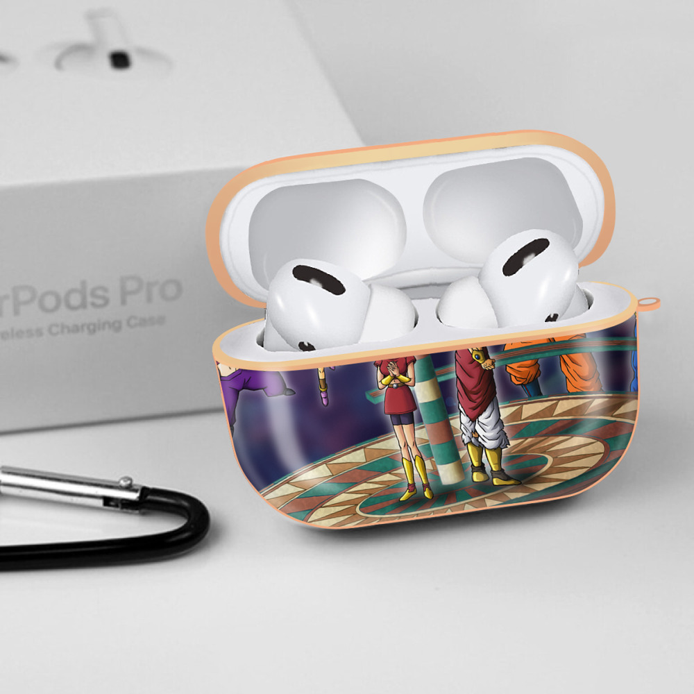 ドラゴンボール DRAGON BALL 【AirPods Pro用】ハードシェル保護ケース｜耐衝撃・防指紋・カラビナ付き商品仕様