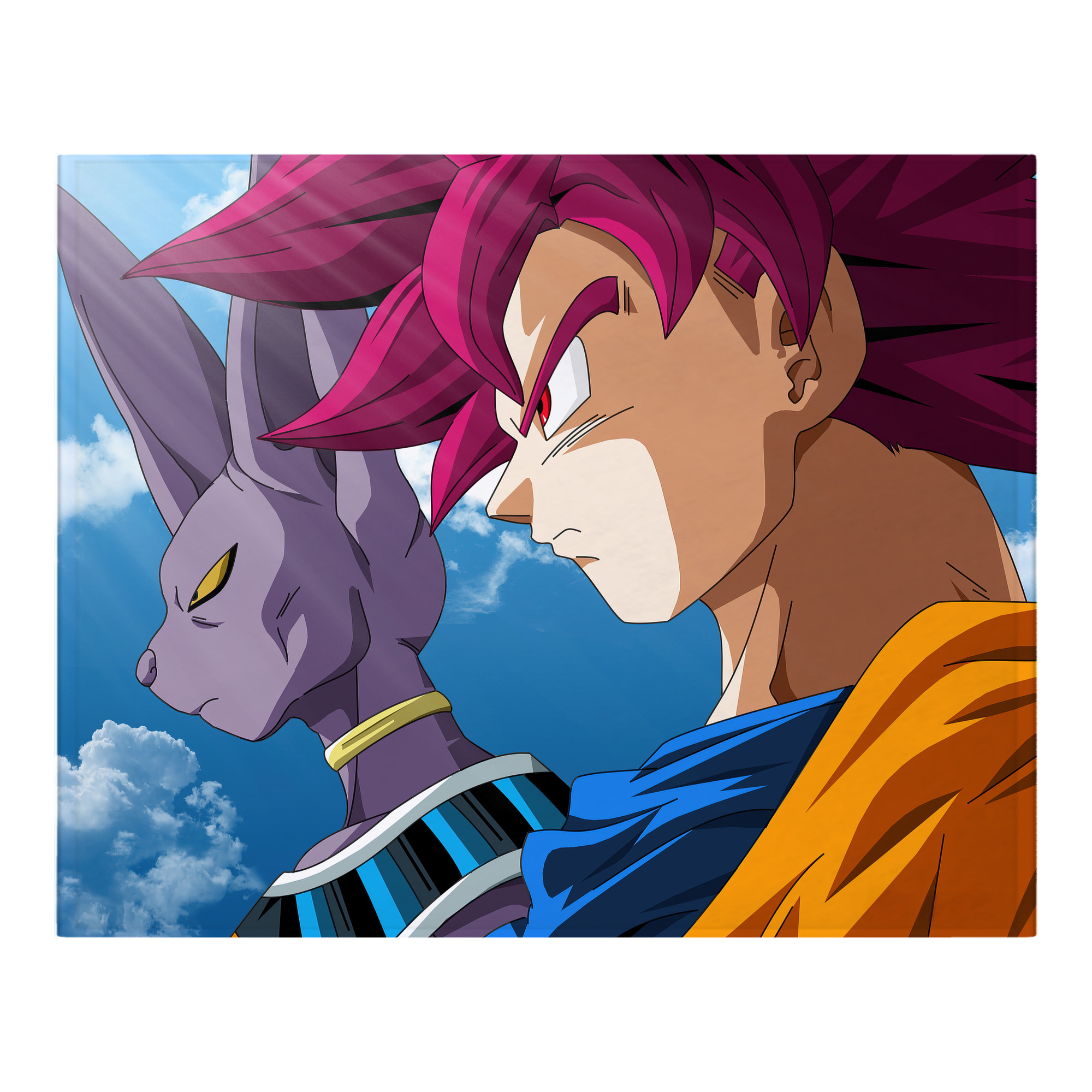 （画像用） ドラゴンボール DRAGON BALL フランネルブランケット・多サイズ対応（横型）