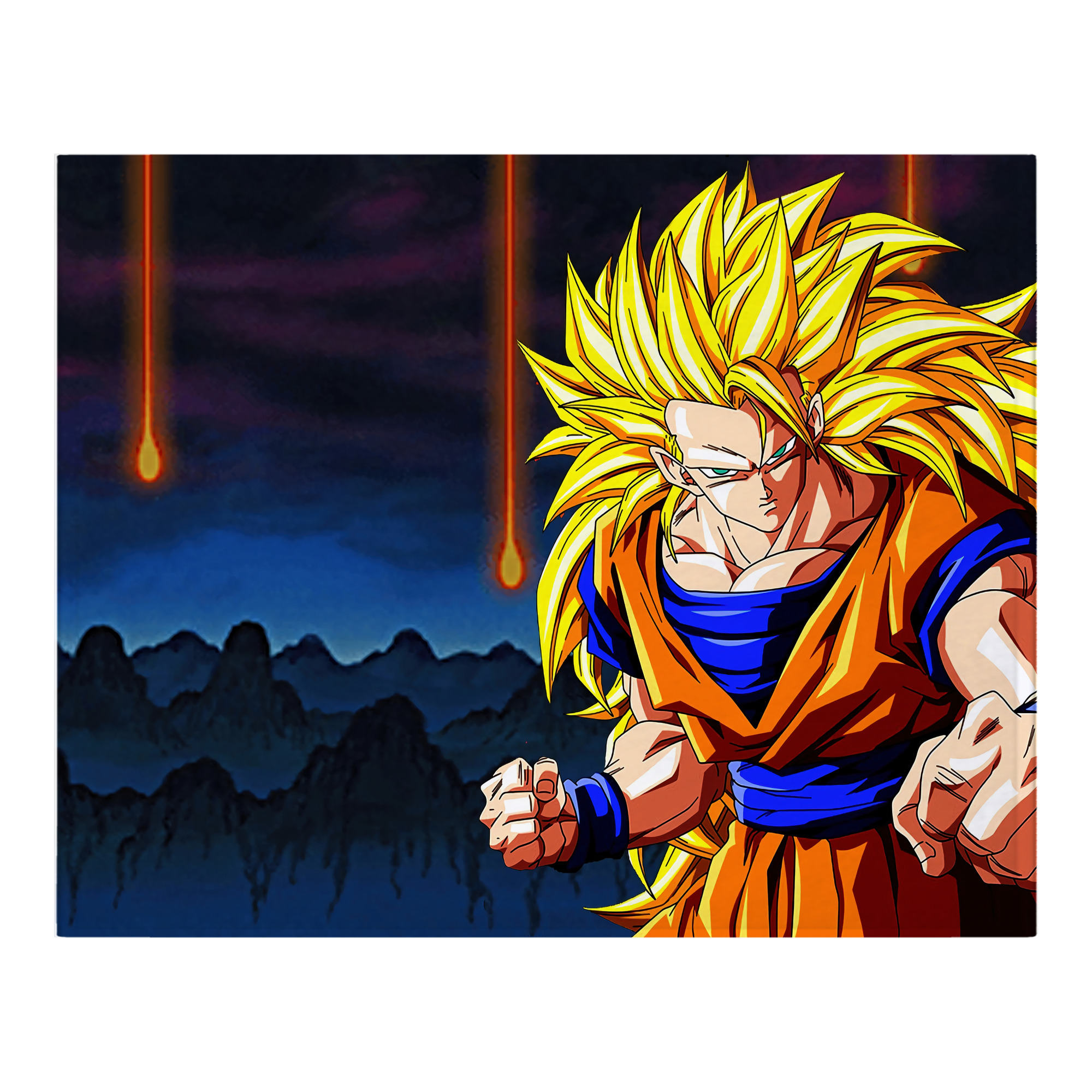 （画像用） ドラゴンボール DRAGON BALL フランネルブランケット・多サイズ対応（横型）