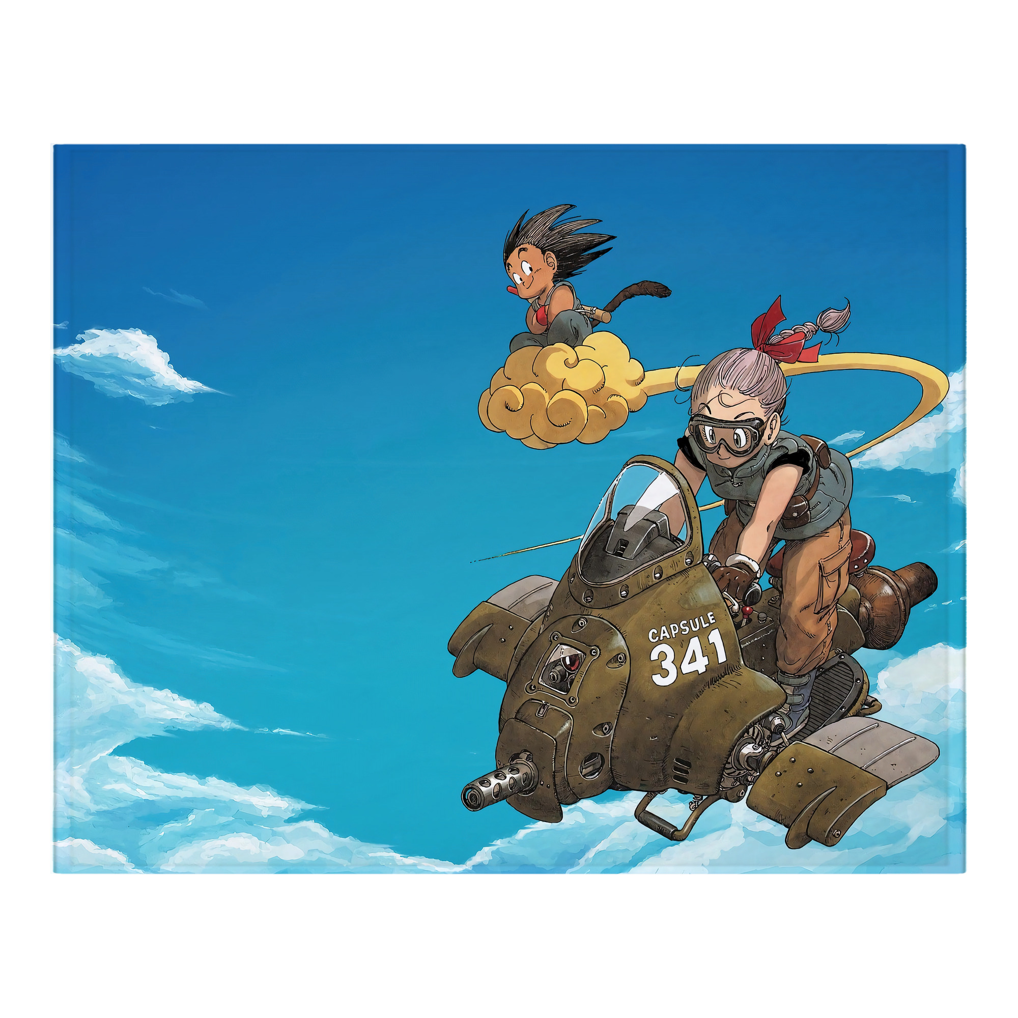 （画像用） ドラゴンボール DRAGON BALL フランネルブランケット・多サイズ対応（横型）