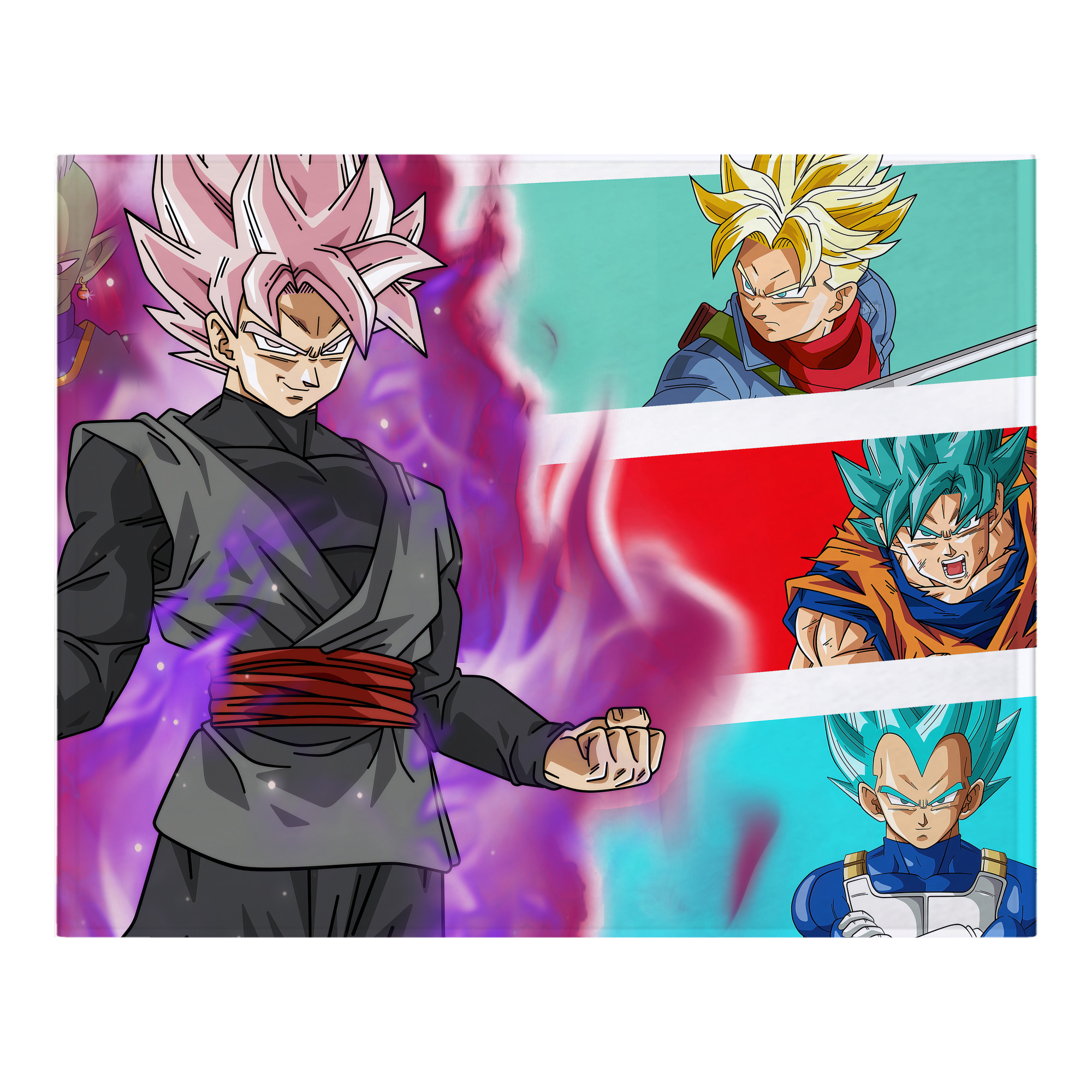 （画像用） ドラゴンボール DRAGON BALL フランネルブランケット・多サイズ対応（横型）