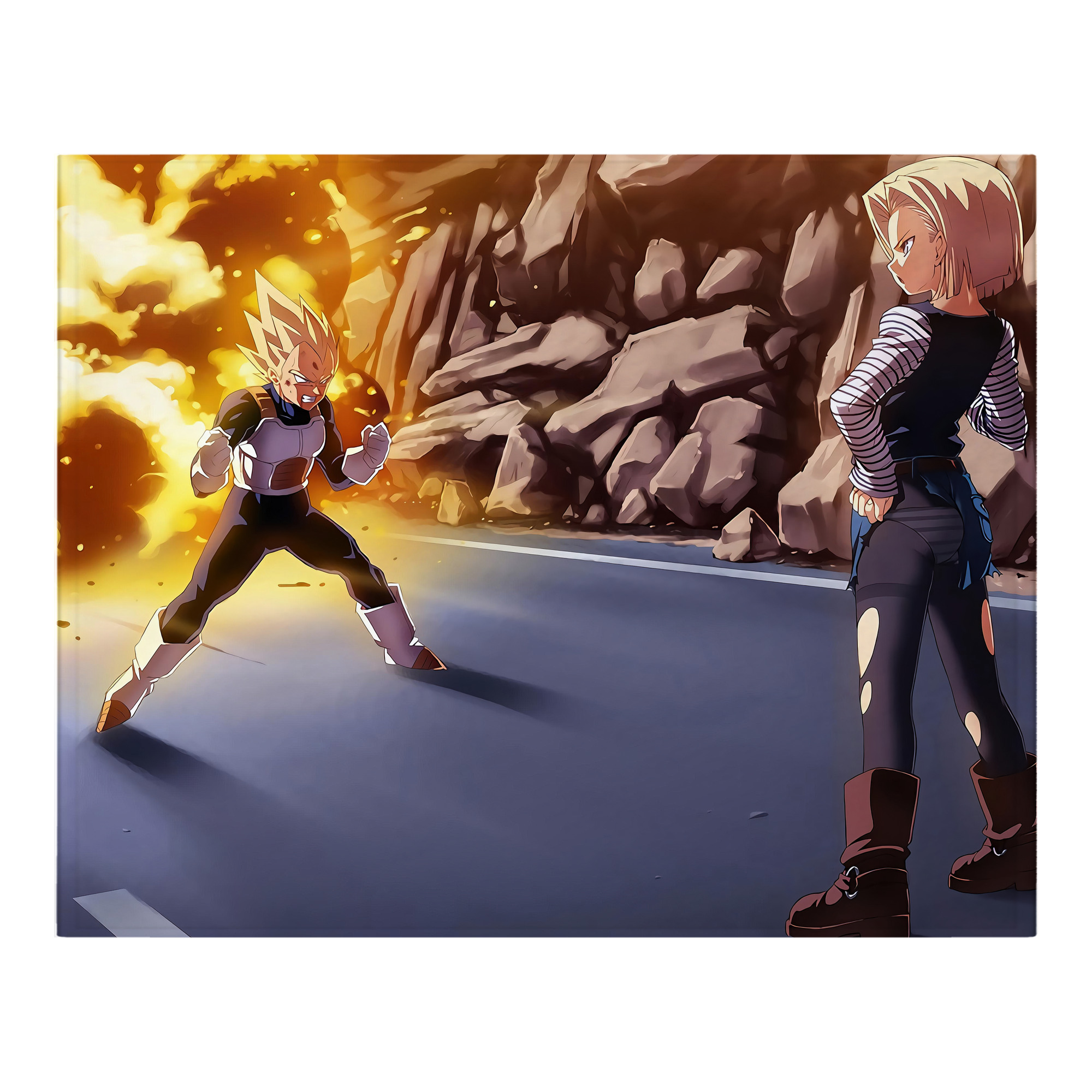 （画像用） ドラゴンボール DRAGON BALL フランネルブランケット・多サイズ対応（横型）