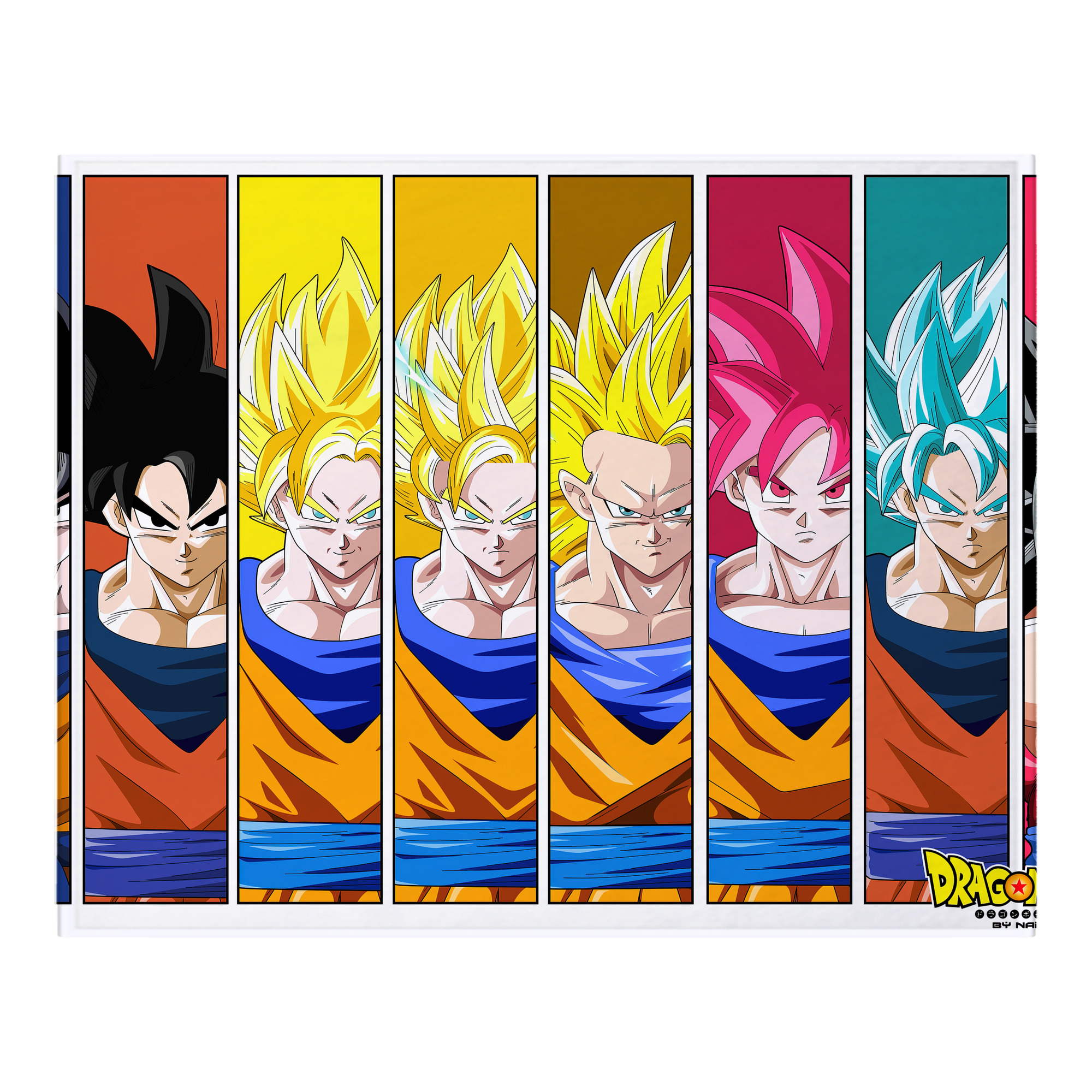 （画像用） ドラゴンボール DRAGON BALL フランネルブランケット・多サイズ対応（横型）