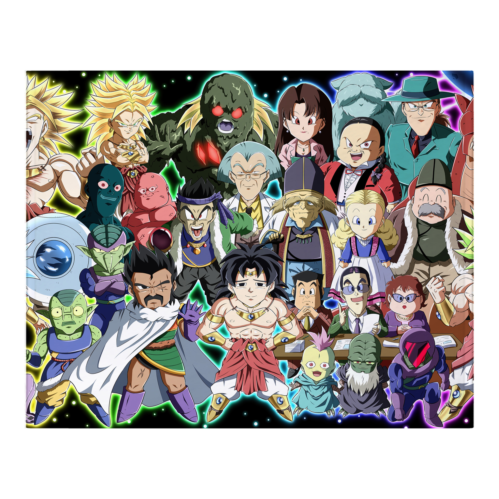 （画像用） ドラゴンボール DRAGON BALL フランネルブランケット・多サイズ対応（横型）