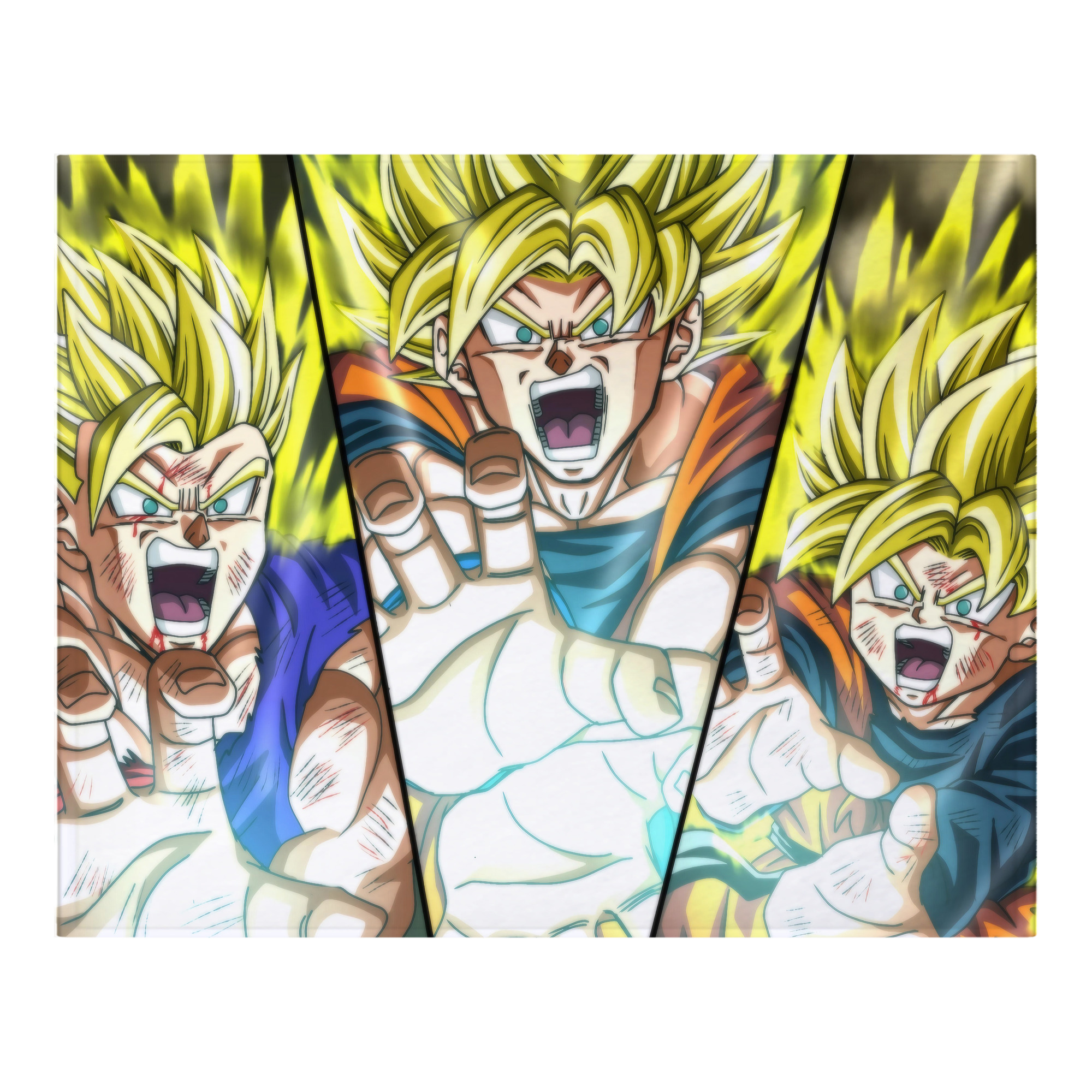 （画像用） ドラゴンボール DRAGON BALL フランネルブランケット・多サイズ対応（横型）