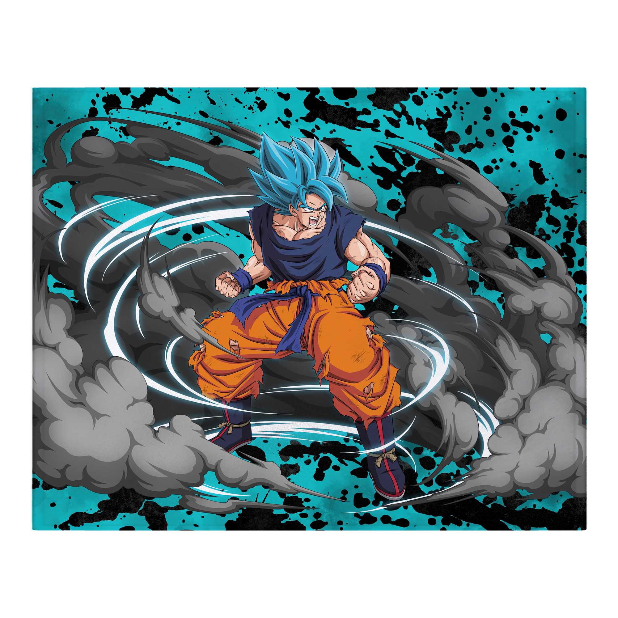 （画像用） ドラゴンボール DRAGON BALL フランネルブランケット・多サイズ対応（横型）