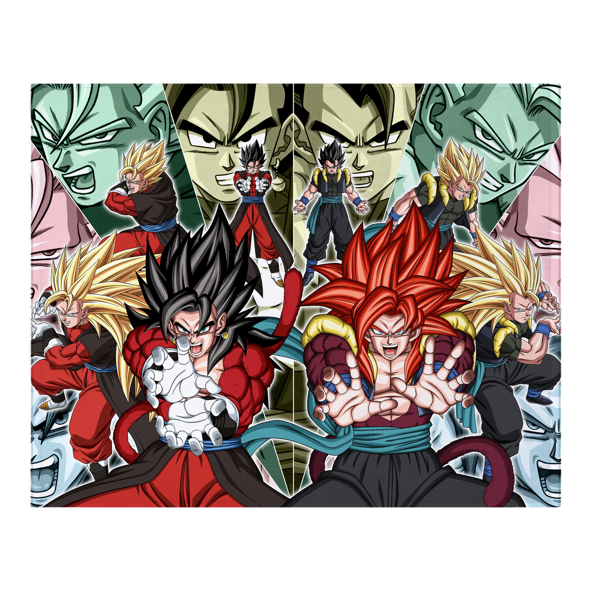 （画像用） ドラゴンボール DRAGON BALL フランネルブランケット・多サイズ対応（横型）