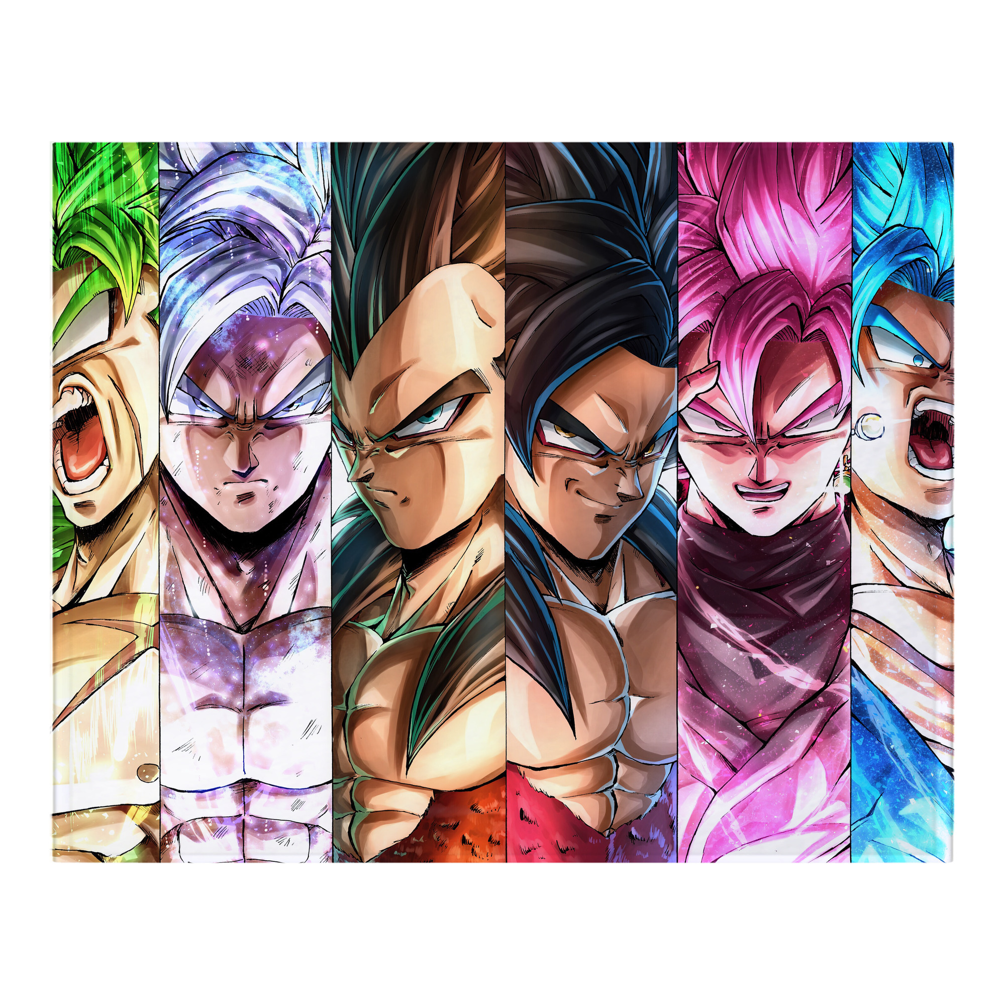 （画像用） ドラゴンボール DRAGON BALL フランネルブランケット・多サイズ対応（横型）