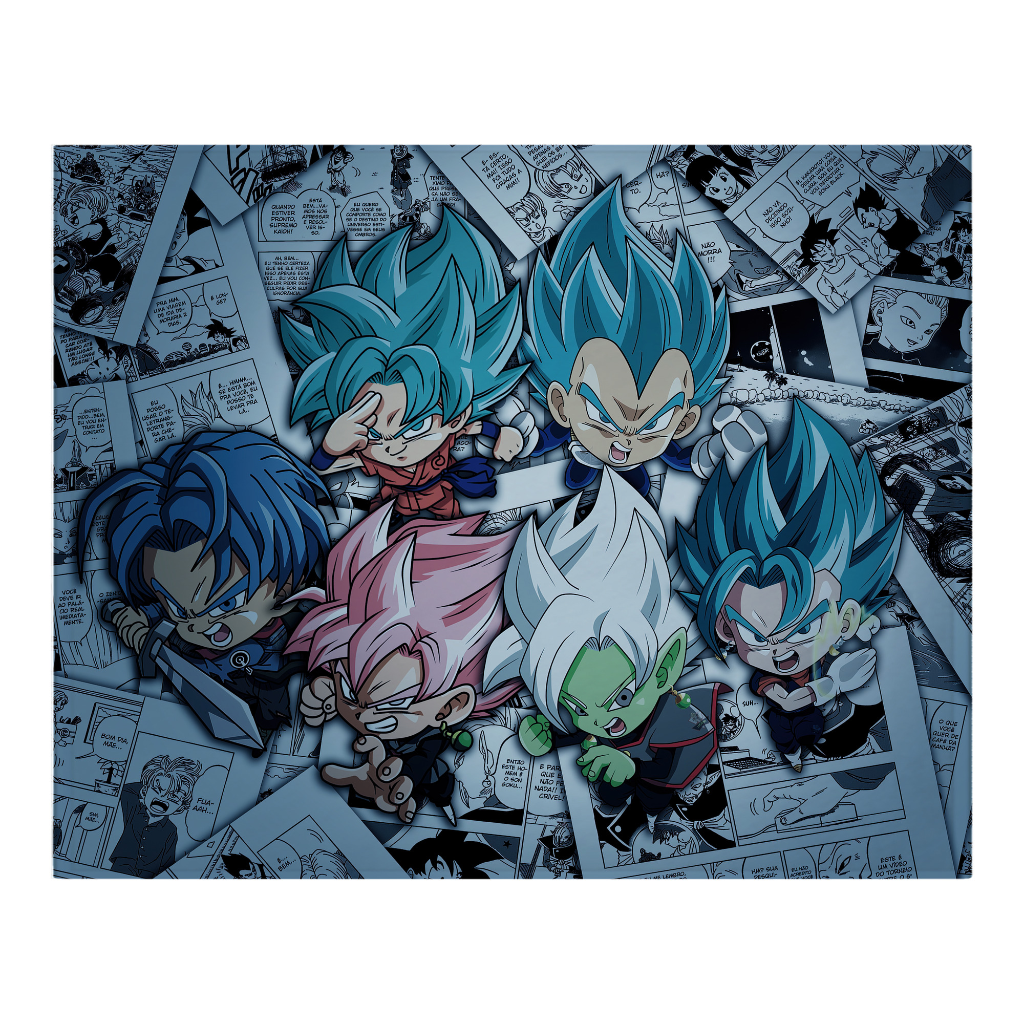 （画像用） ドラゴンボール DRAGON BALL フランネルブランケット・多サイズ対応（横型）