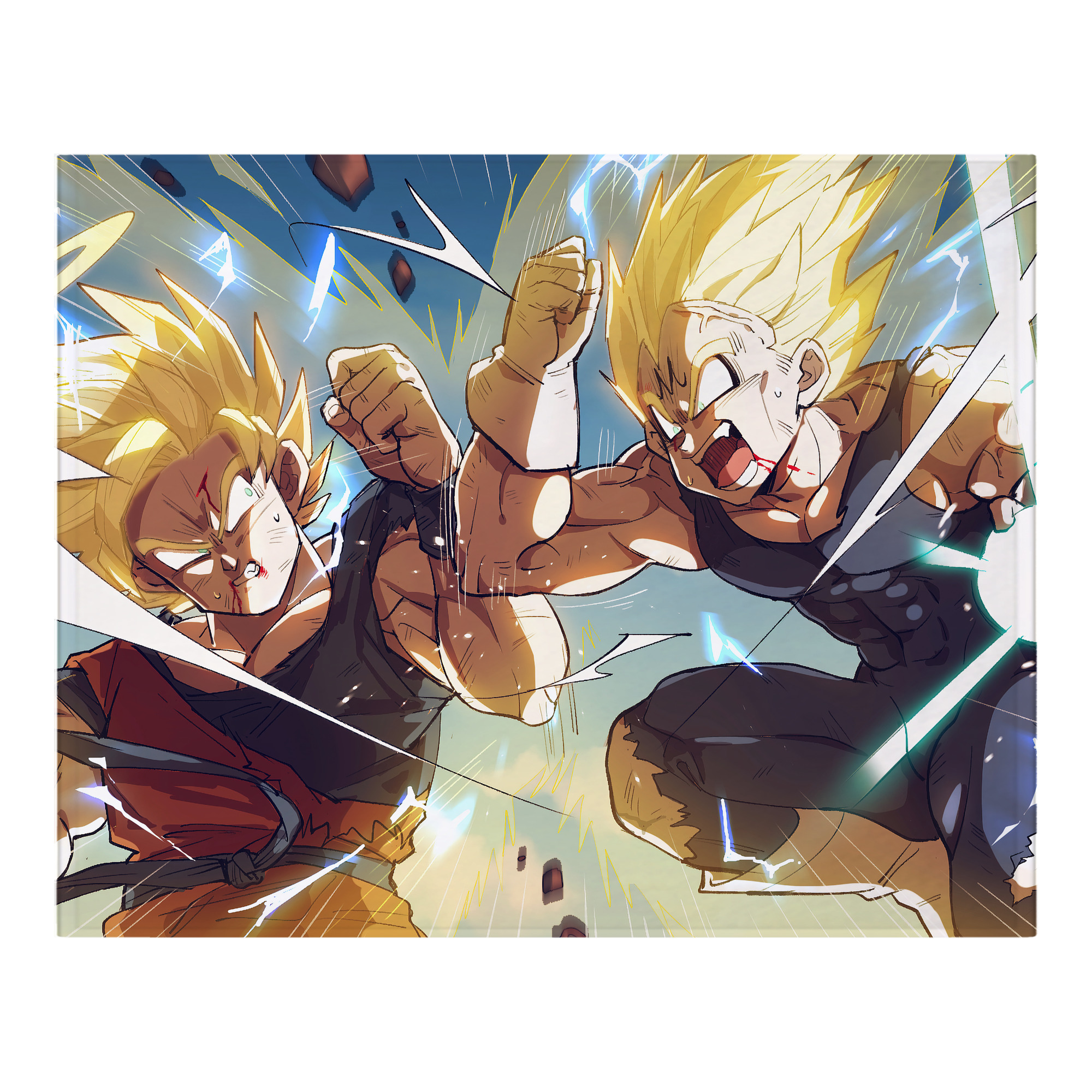 （画像用） ドラゴンボール DRAGON BALL フランネルブランケット・多サイズ対応（横型）