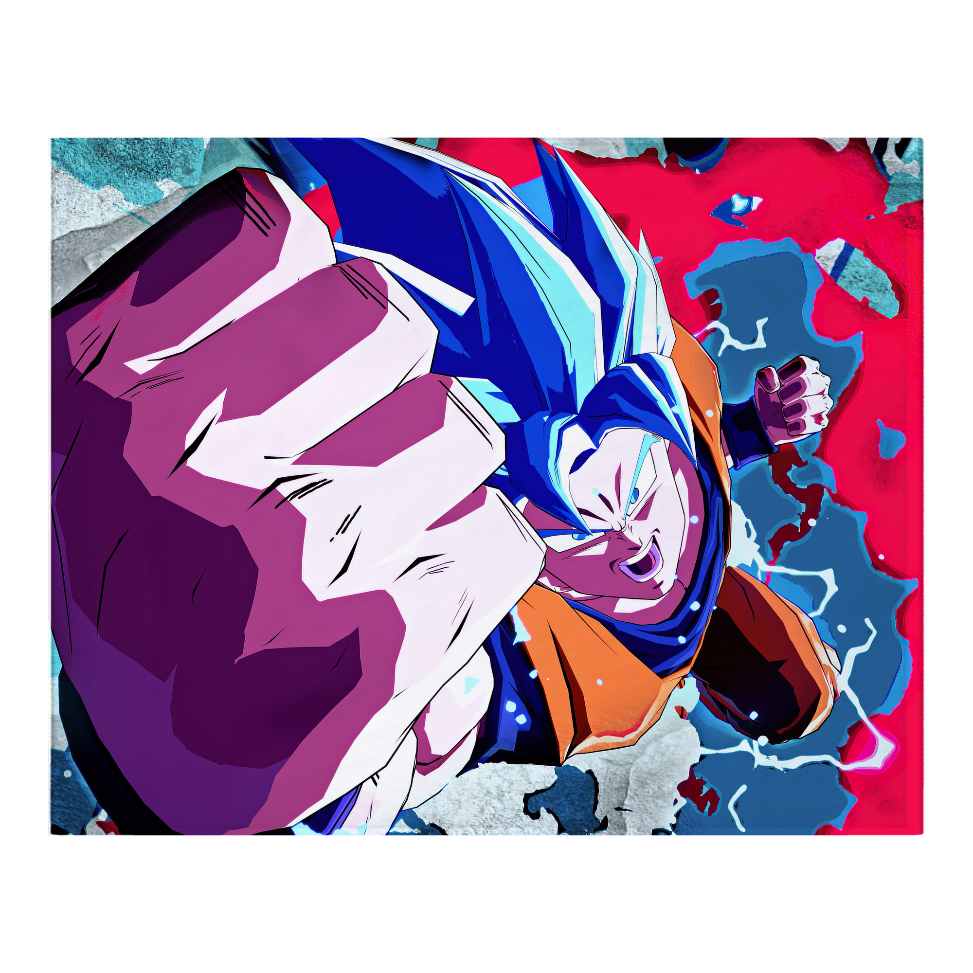 （画像用） ドラゴンボール DRAGON BALL フランネルブランケット・多サイズ対応（横型）