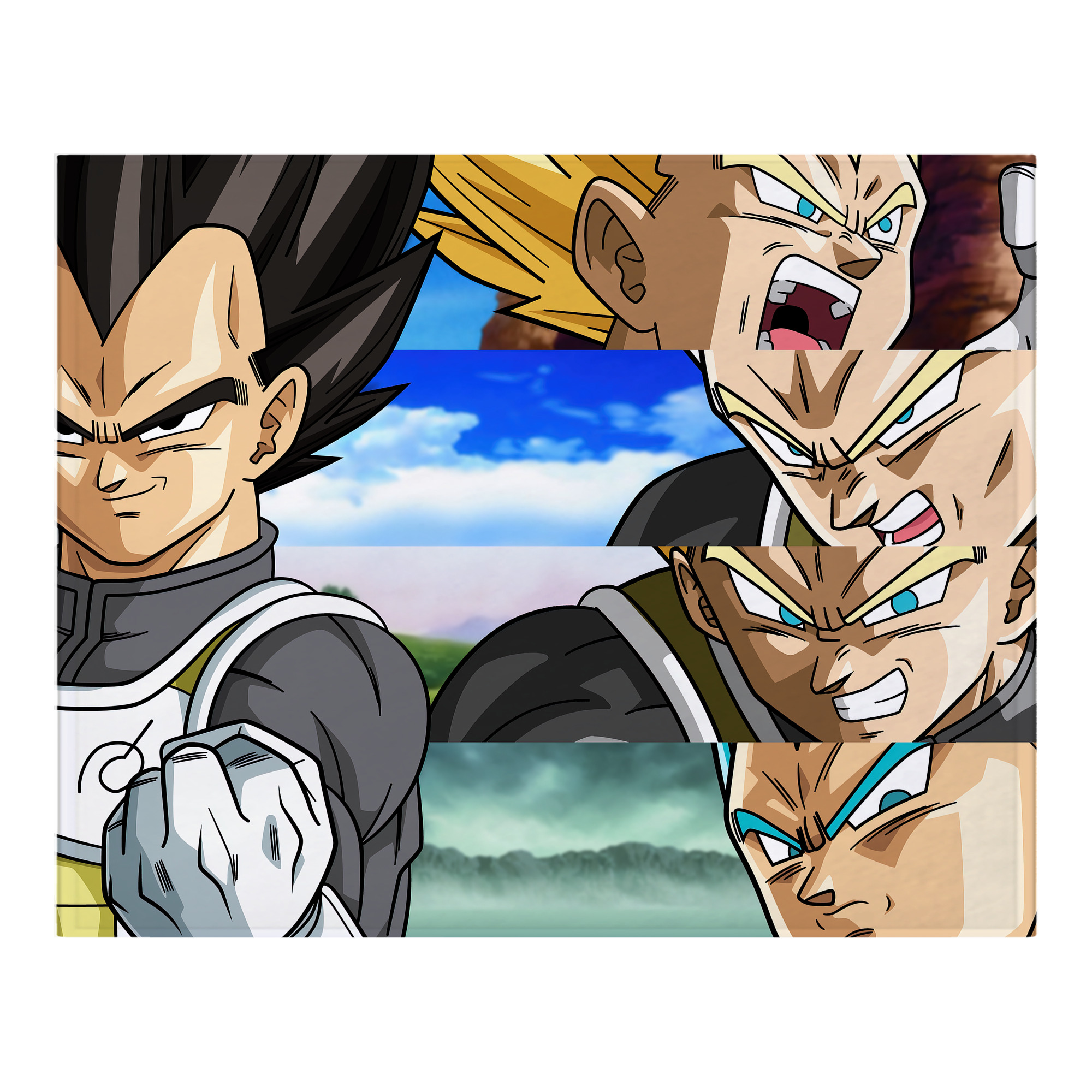 （画像用） ドラゴンボール DRAGON BALL フランネルブランケット・多サイズ対応（横型）
