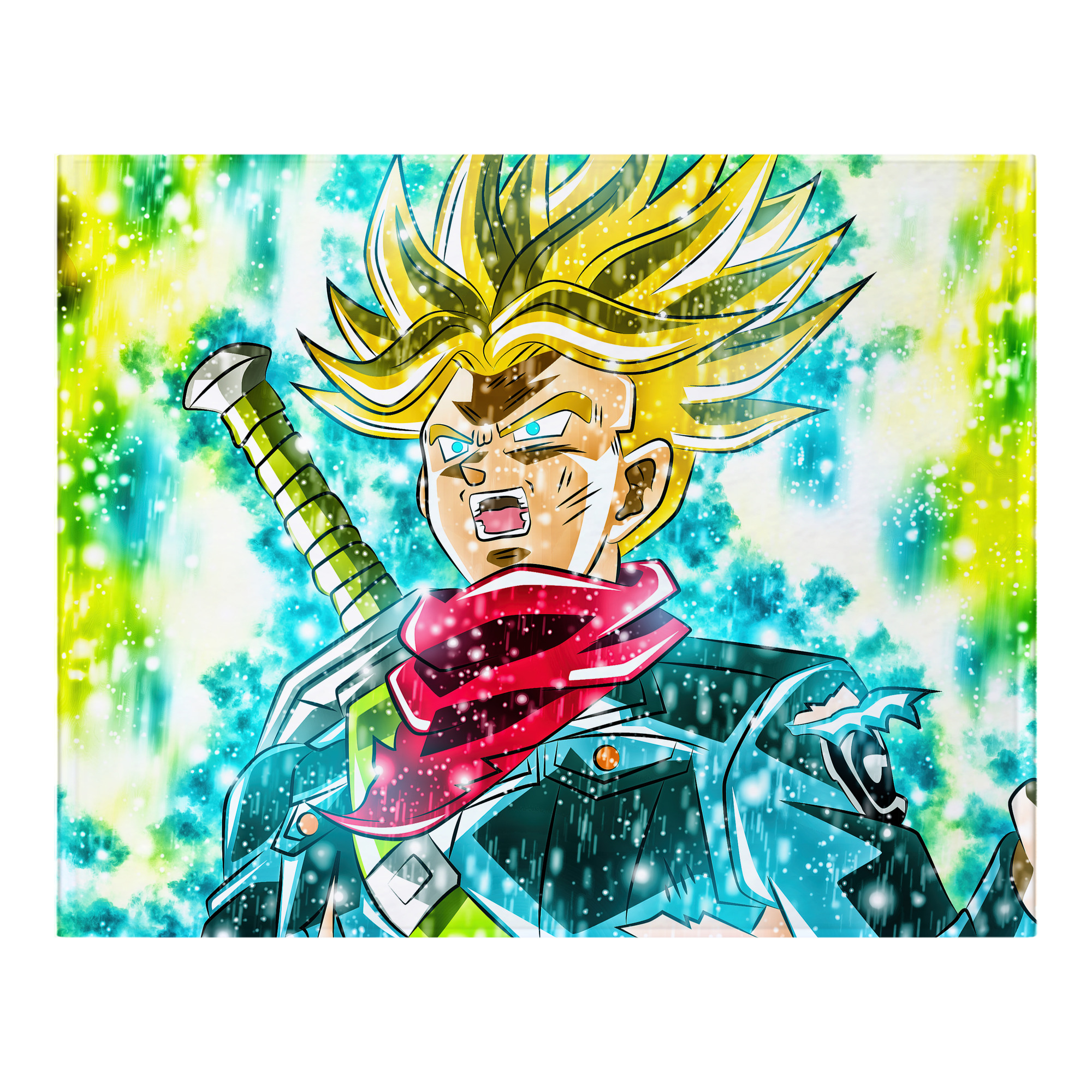 （画像用） ドラゴンボール DRAGON BALL フランネルブランケット・多サイズ対応（横型）