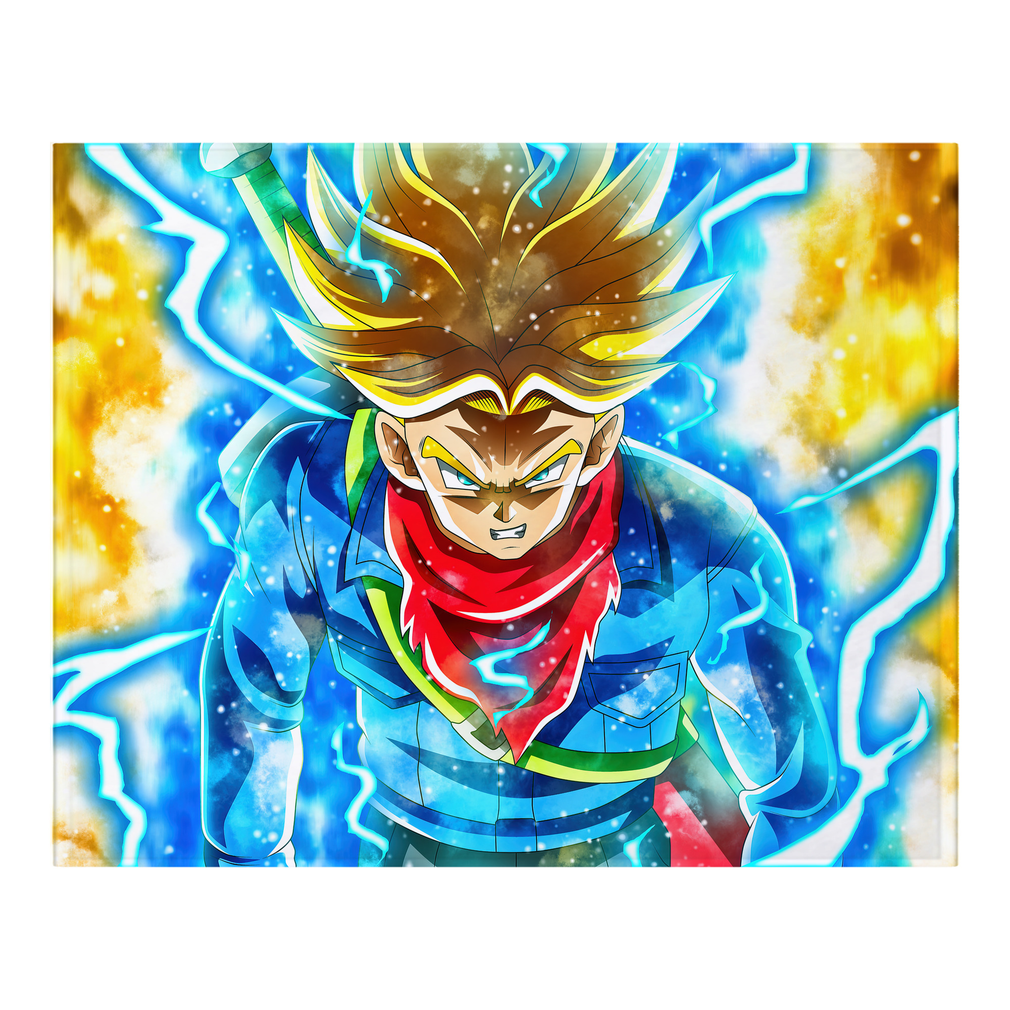 （画像用） ドラゴンボール DRAGON BALL フランネルブランケット・多サイズ対応（横型）