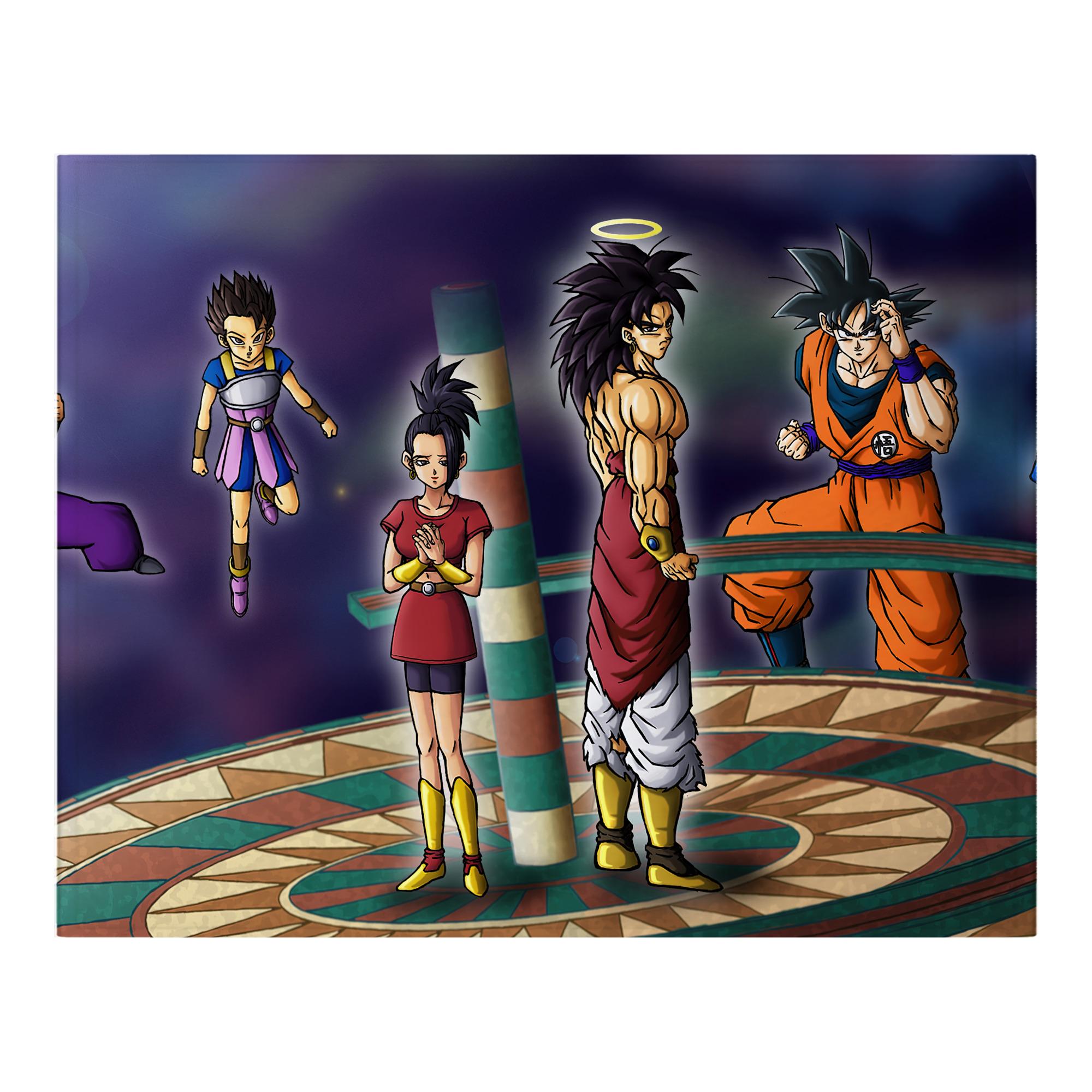 （画像用） ドラゴンボール DRAGON BALL フランネルブランケット・多サイズ対応（横型）