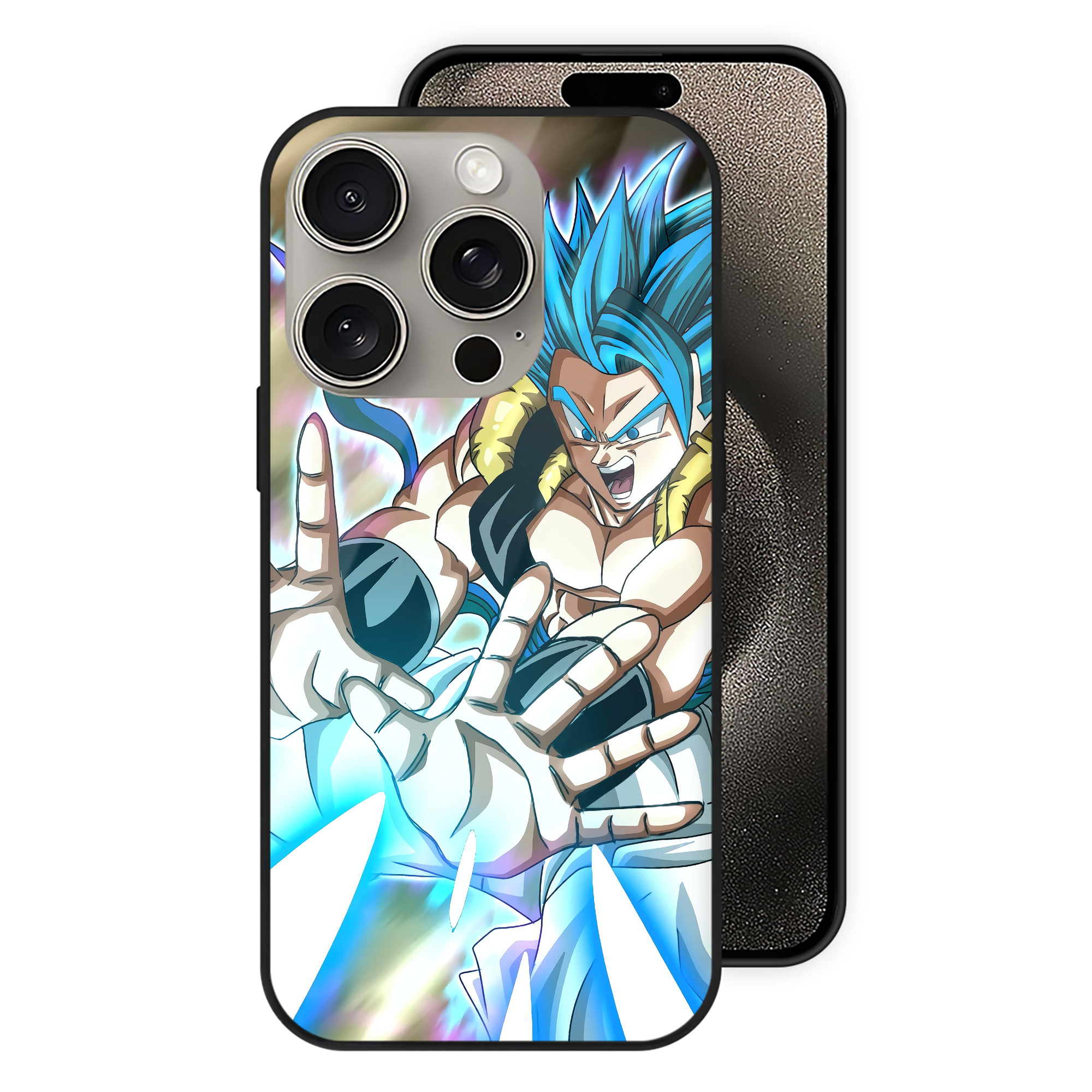 （画像用） ドラゴンボール DRAGON BALL 【iPhone15Pro対応】スマホケース 耐衝撃＆黄変防止 背面ガラス