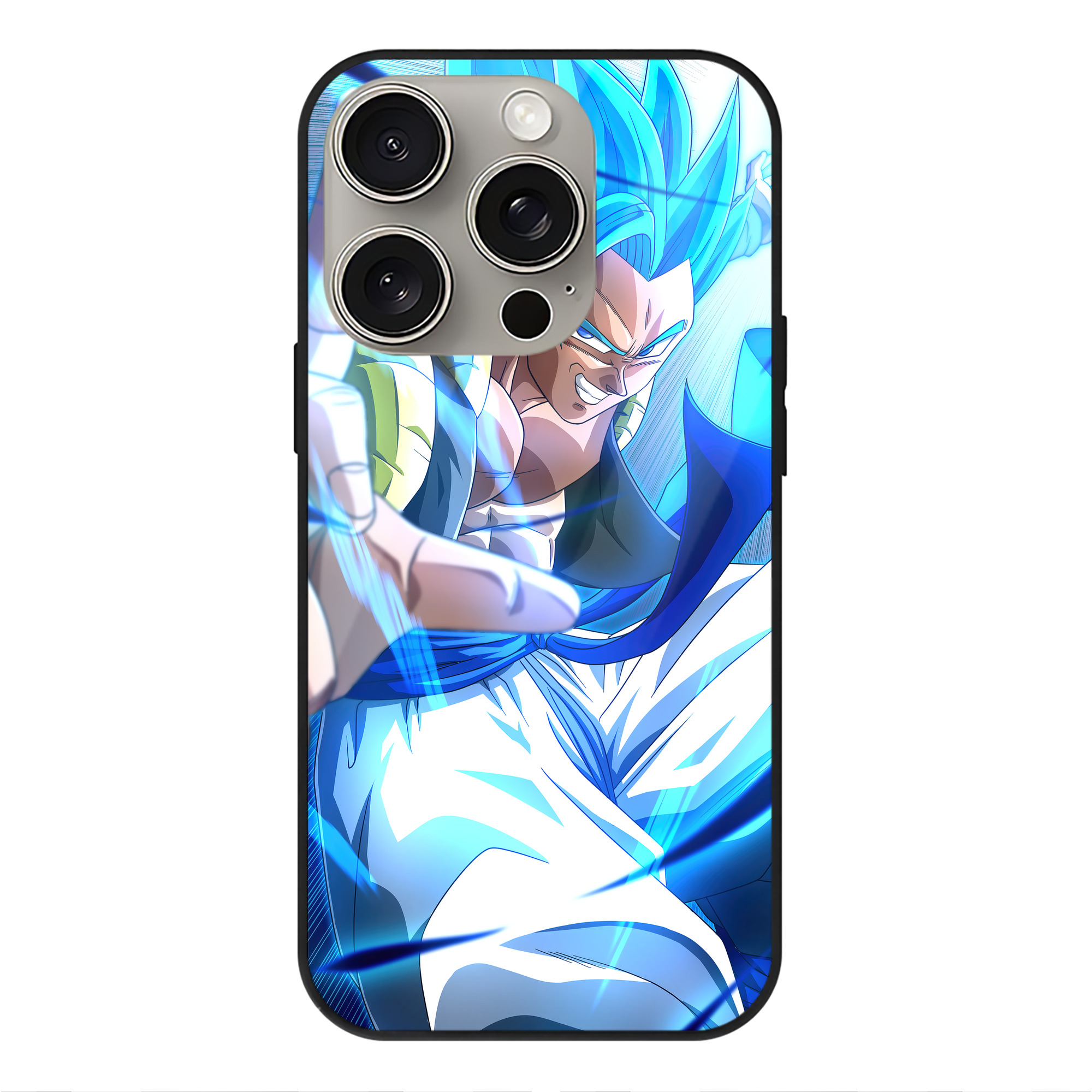 （画像用） ドラゴンボール DRAGON BALL 【iPhone15Pro対応】スマホケース 耐衝撃＆黄変防止 背面ガラス