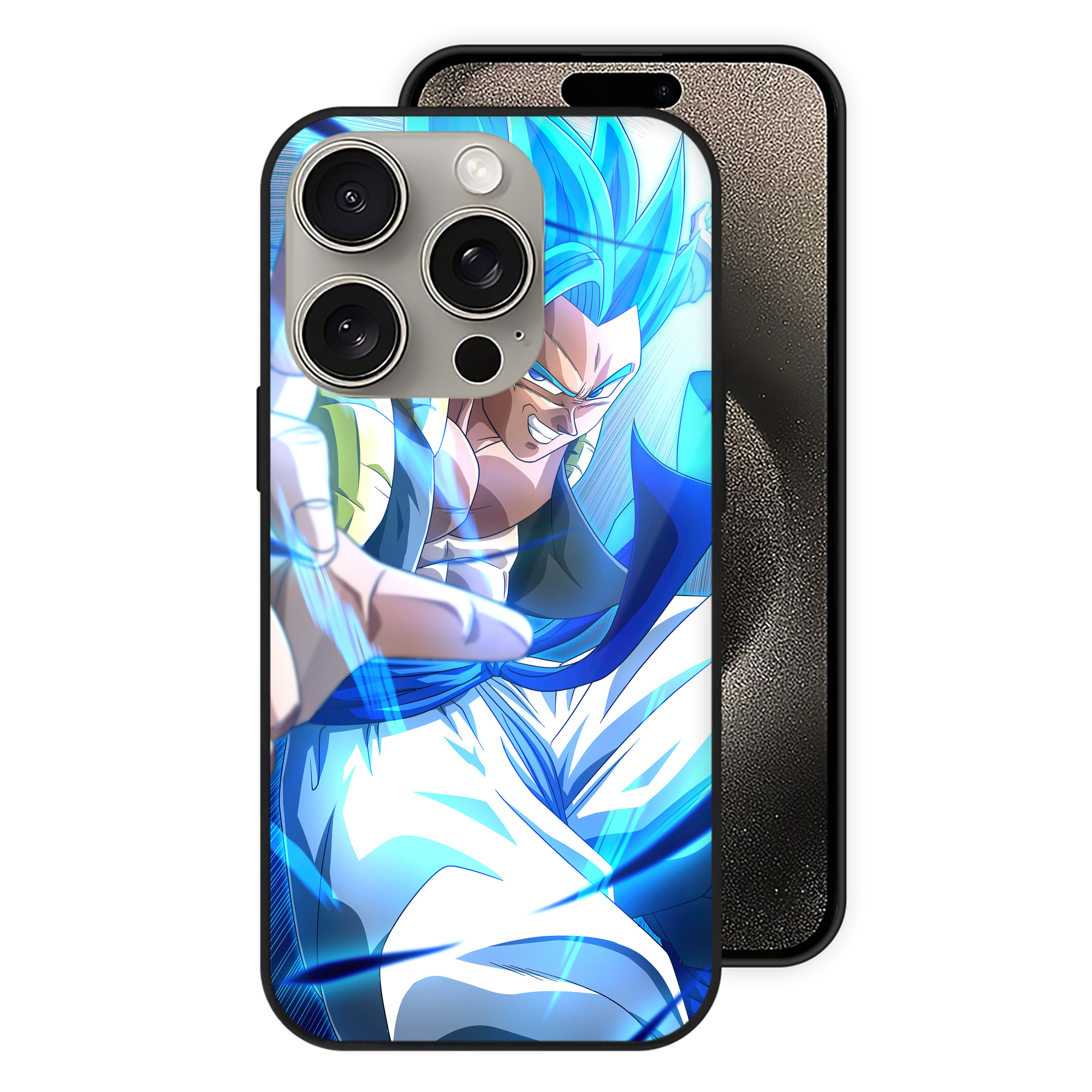 （画像用） ドラゴンボール DRAGON BALL 【iPhone15Pro対応】スマホケース 耐衝撃＆黄変防止 背面ガラス