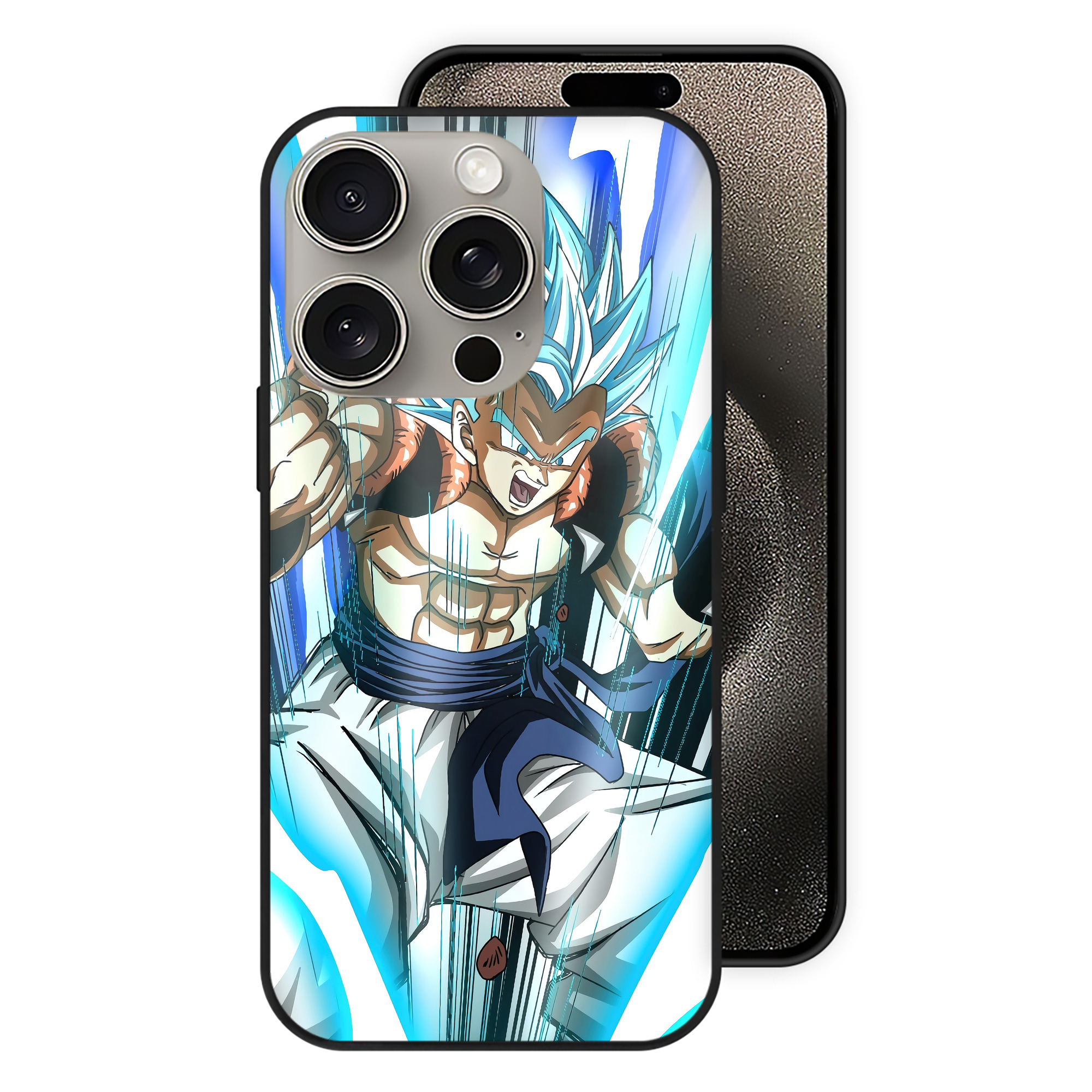 （画像用） ドラゴンボール DRAGON BALL 【iPhone15Pro対応】スマホケース 耐衝撃＆黄変防止 背面ガラス