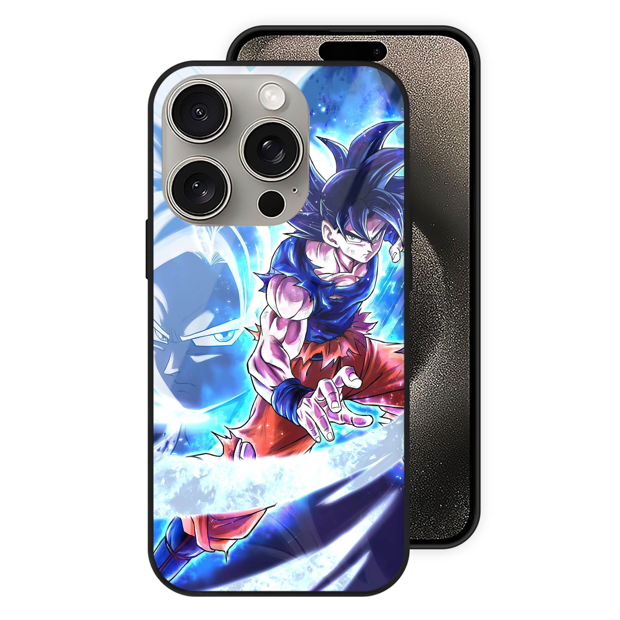 （画像用） ドラゴンボール DRAGON BALL 【iPhone15Pro対応】スマホケース 耐衝撃＆黄変防止 背面ガラス