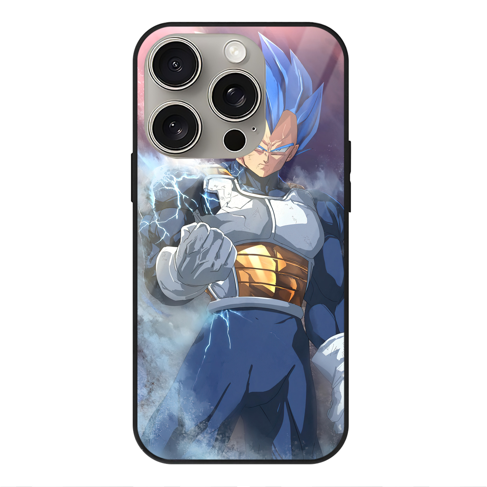 （画像用） ドラゴンボール DRAGON BALL 【iPhone15Pro対応】スマホケース 耐衝撃＆黄変防止 背面ガラス