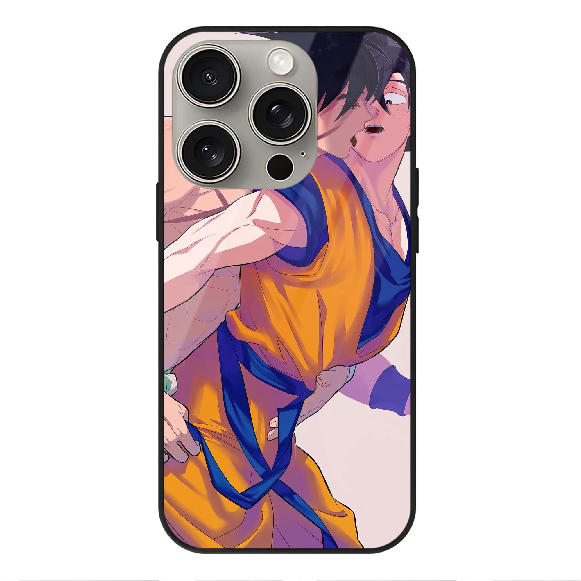 （画像用） ドラゴンボール DRAGON BALL 【iPhone15Pro対応】スマホケース 耐衝撃＆黄変防止 背面ガラス
