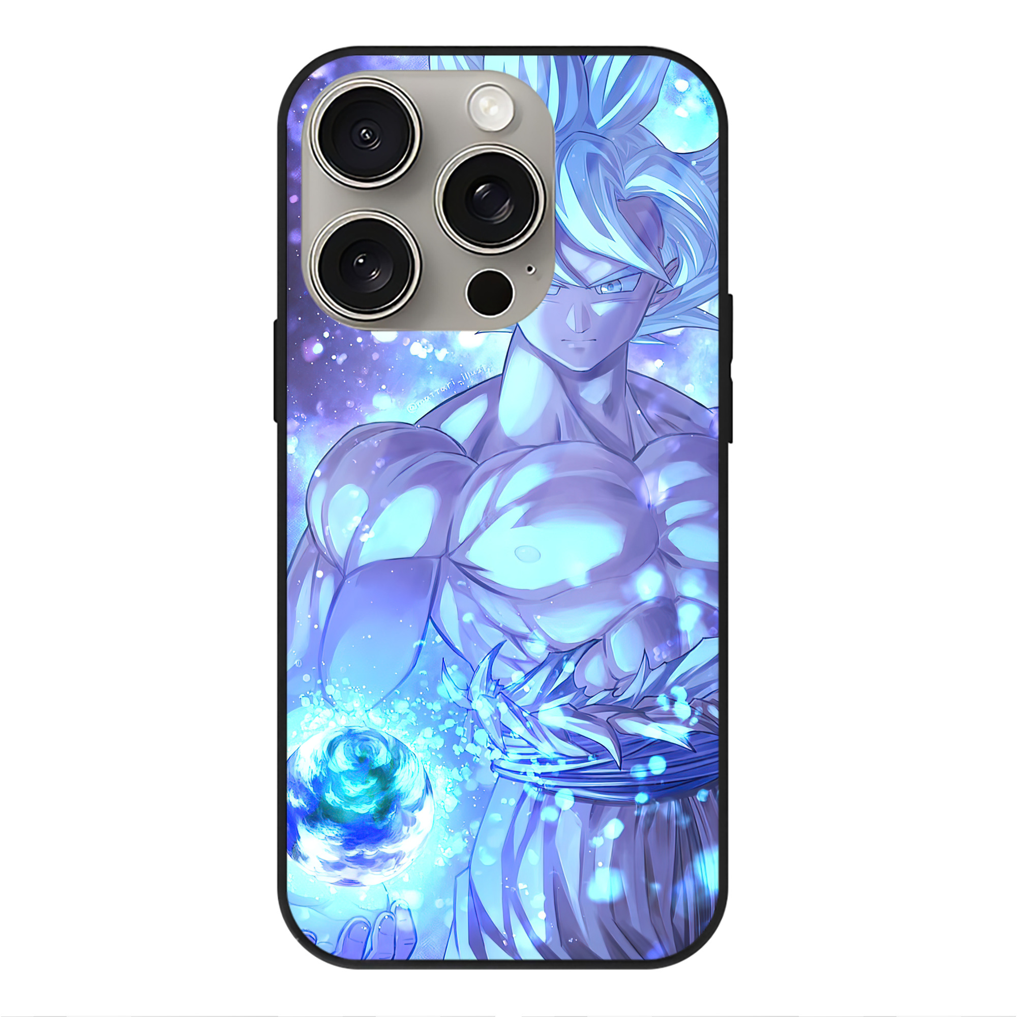 （画像用） ドラゴンボール DRAGON BALL 【iPhone15Pro対応】スマホケース 耐衝撃＆黄変防止 背面ガラス