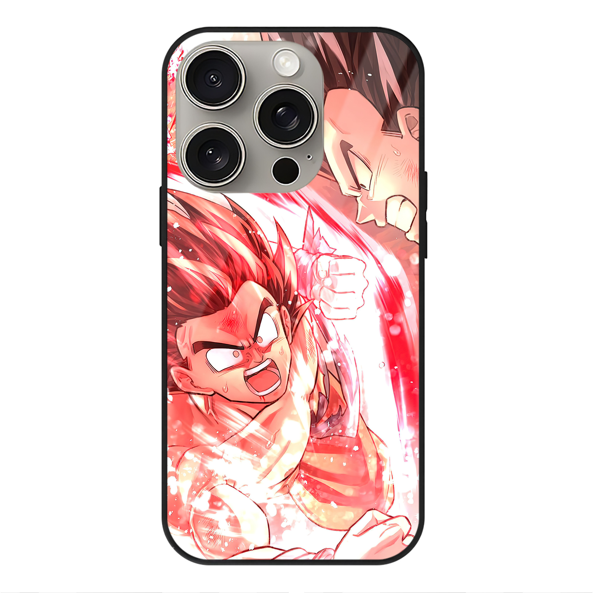 （画像用） ドラゴンボール DRAGON BALL 【iPhone15Pro対応】スマホケース 耐衝撃＆黄変防止 背面ガラス